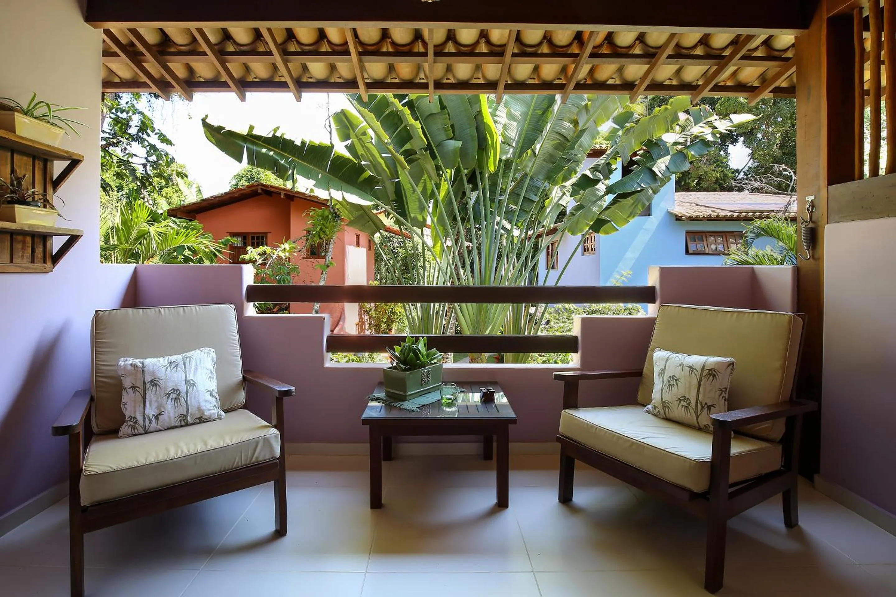Balcony/Terrace in Pousada Quarto Crescente
