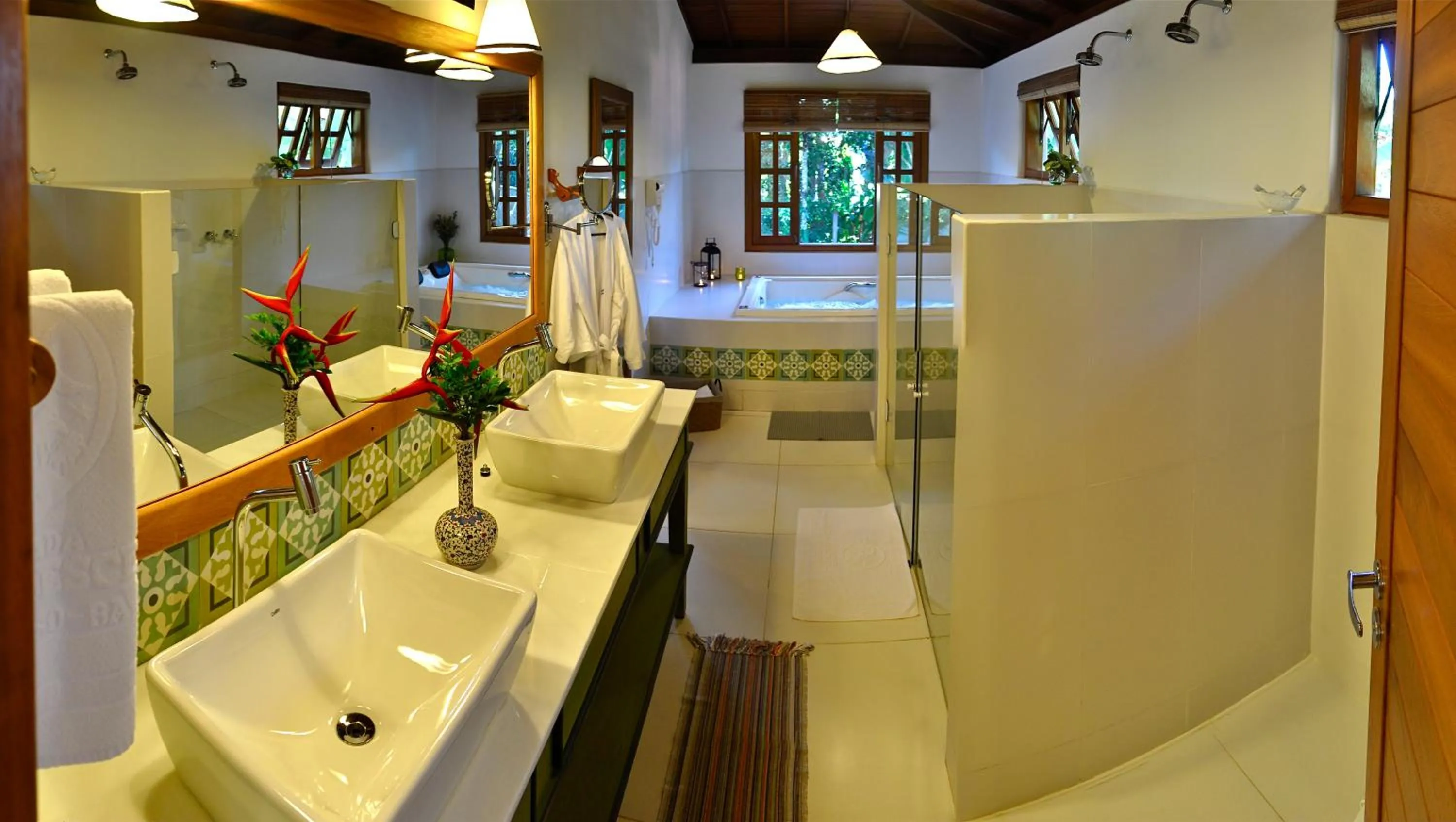 Bathroom in Pousada Quarto Crescente