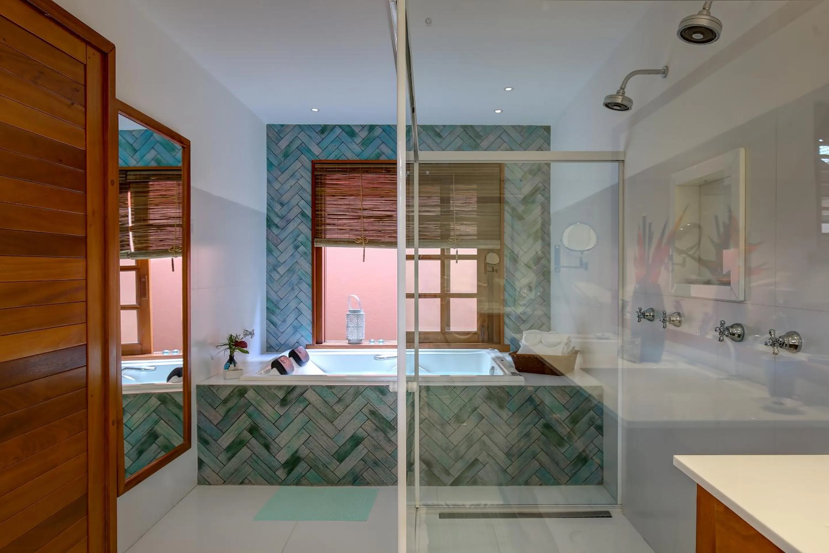 Bathroom in Pousada Quarto Crescente