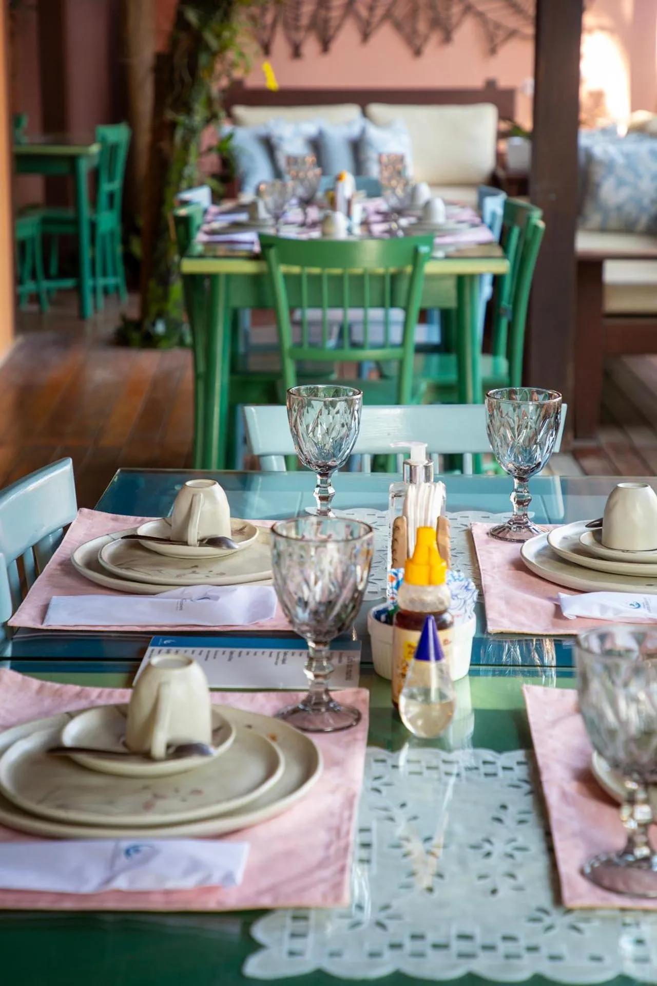 Food and drinks in Pousada Quarto Crescente