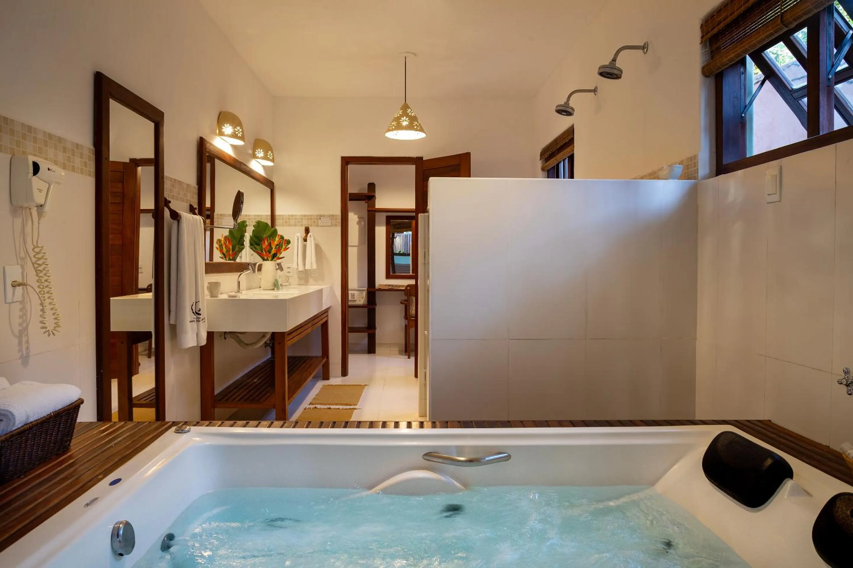 Bath in Pousada Quarto Crescente