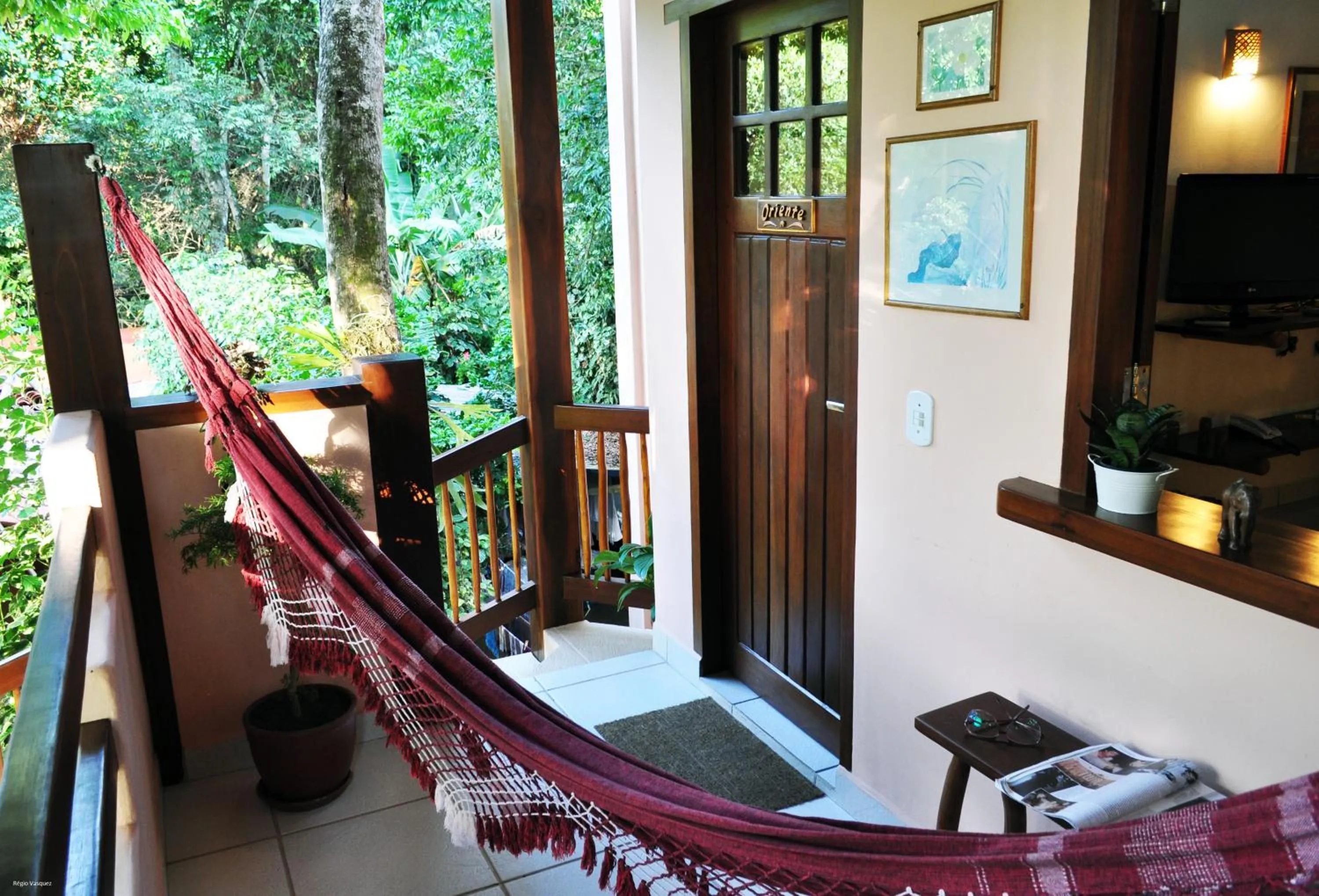Balcony/Terrace in Pousada Quarto Crescente