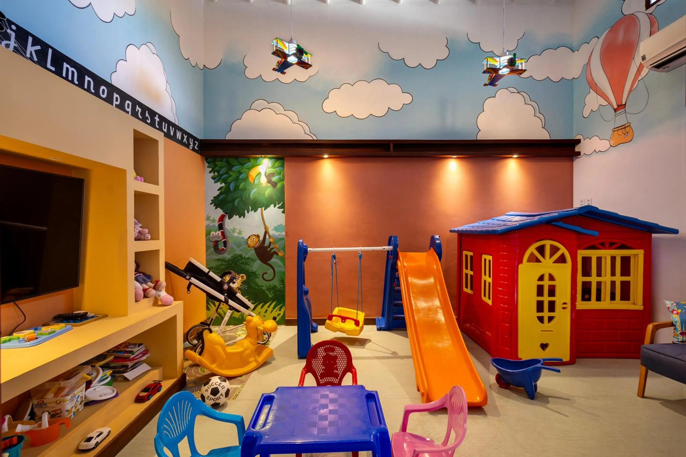 Area and facilities in Pousada Quarto Crescente