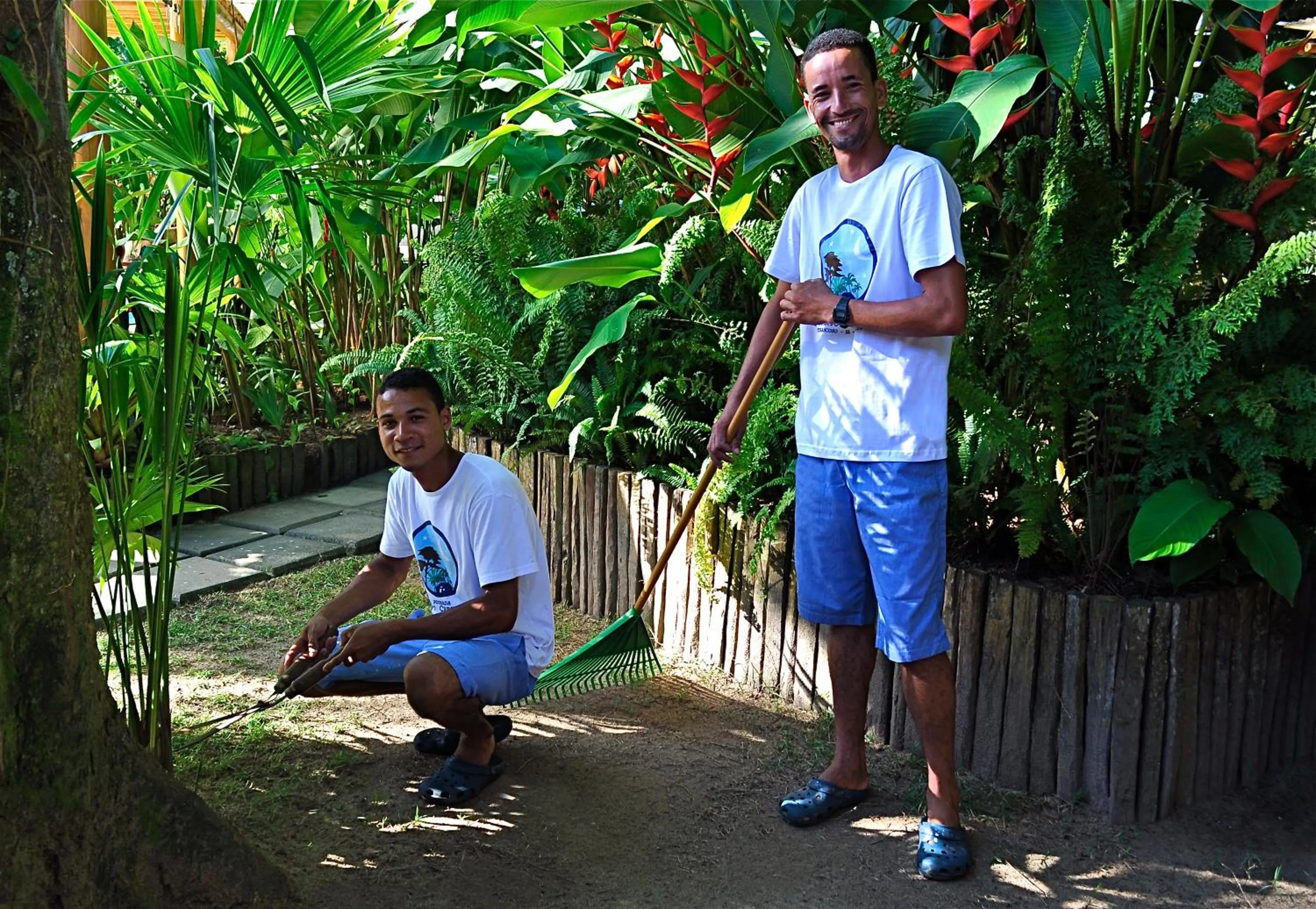 Staff in Pousada Quarto Crescente