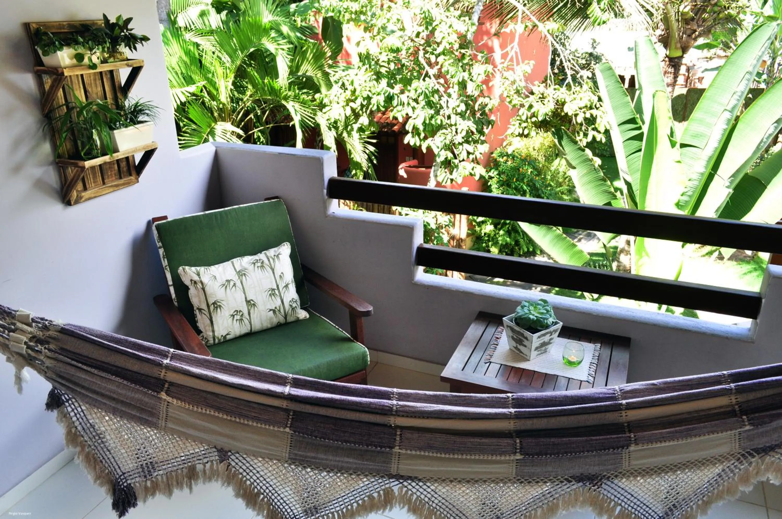 Balcony/Terrace in Pousada Quarto Crescente