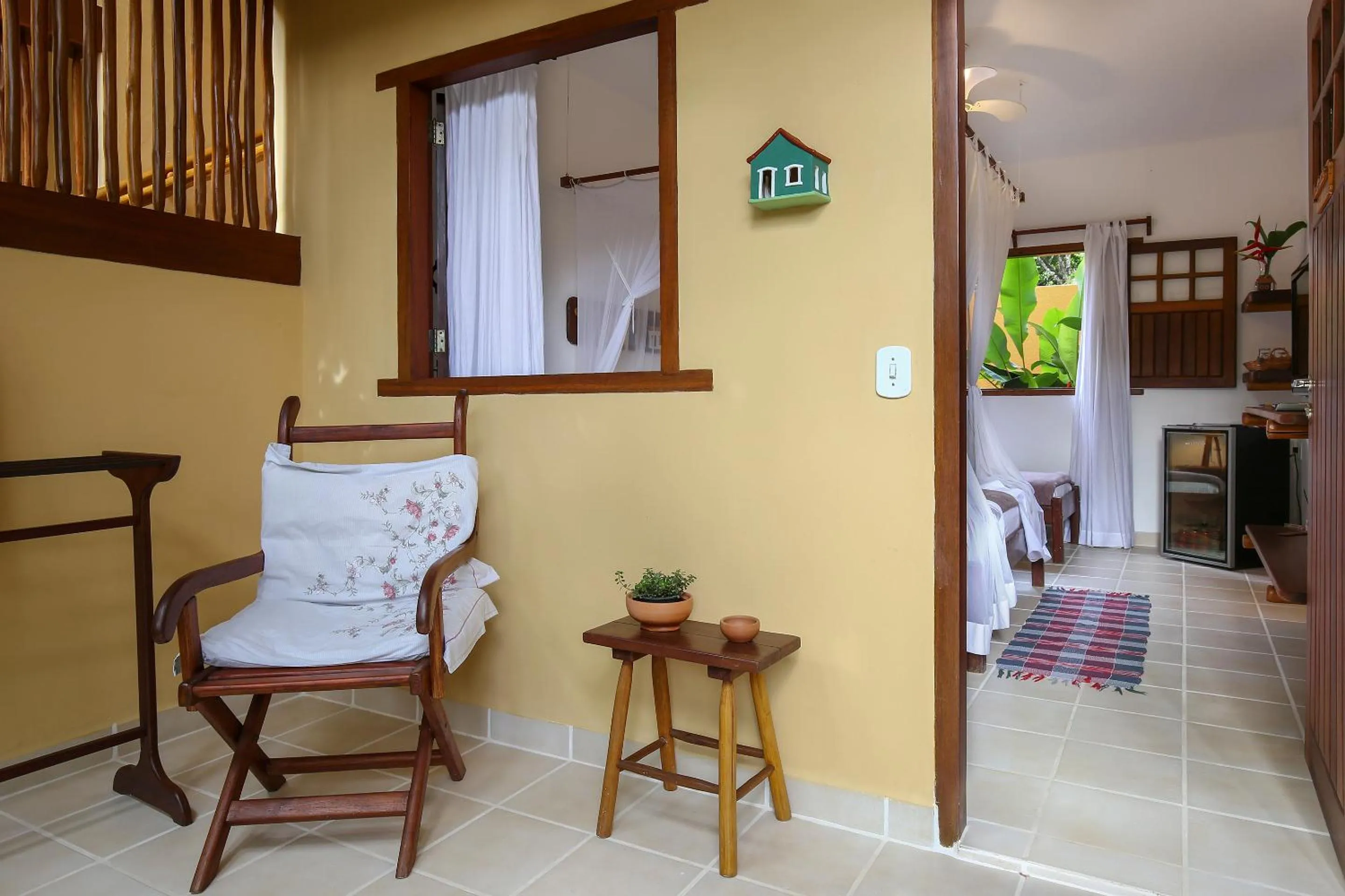 Patio in Pousada Quarto Crescente