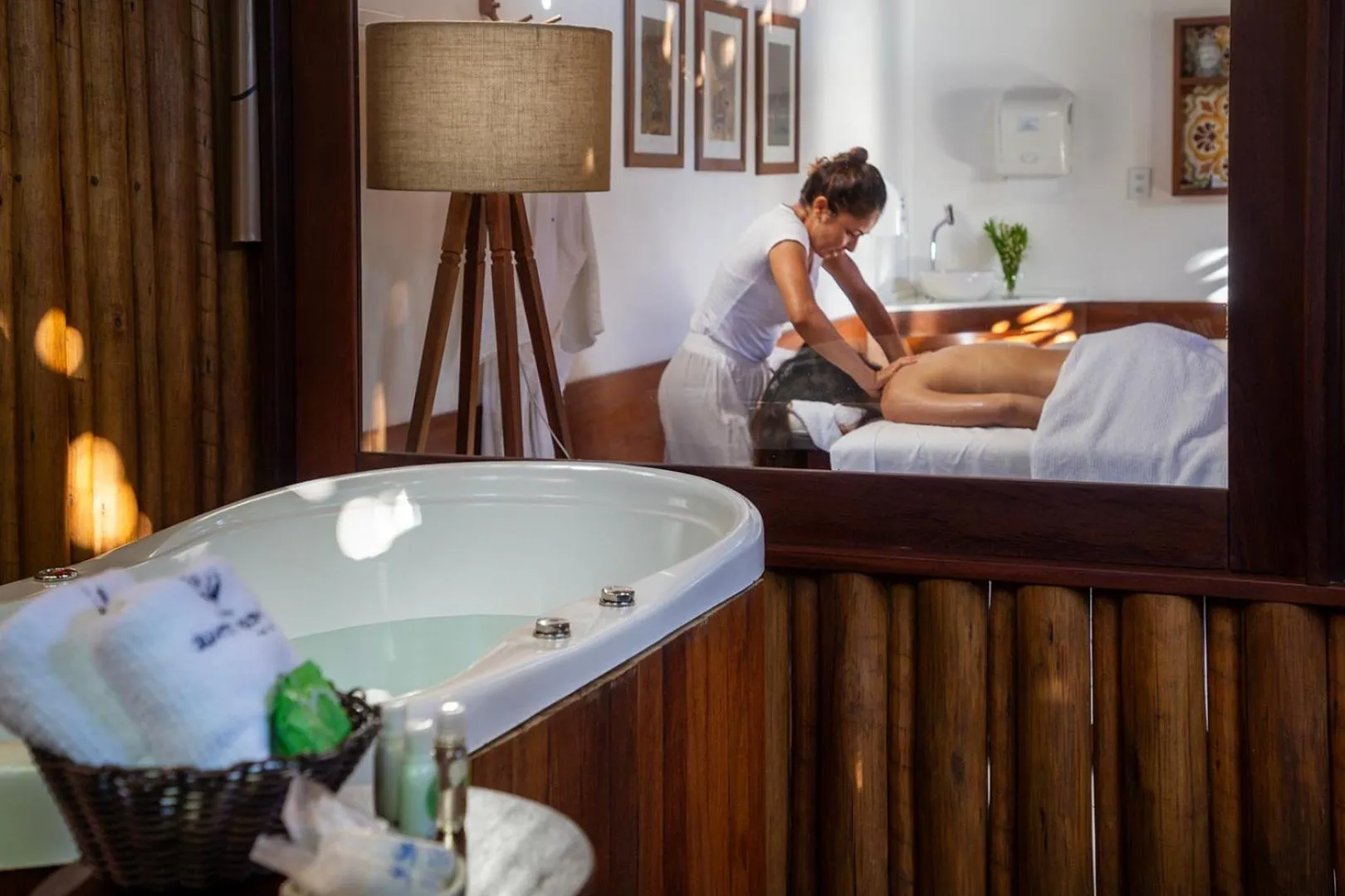 Spa and wellness centre/facilities in Pousada Quarto Crescente