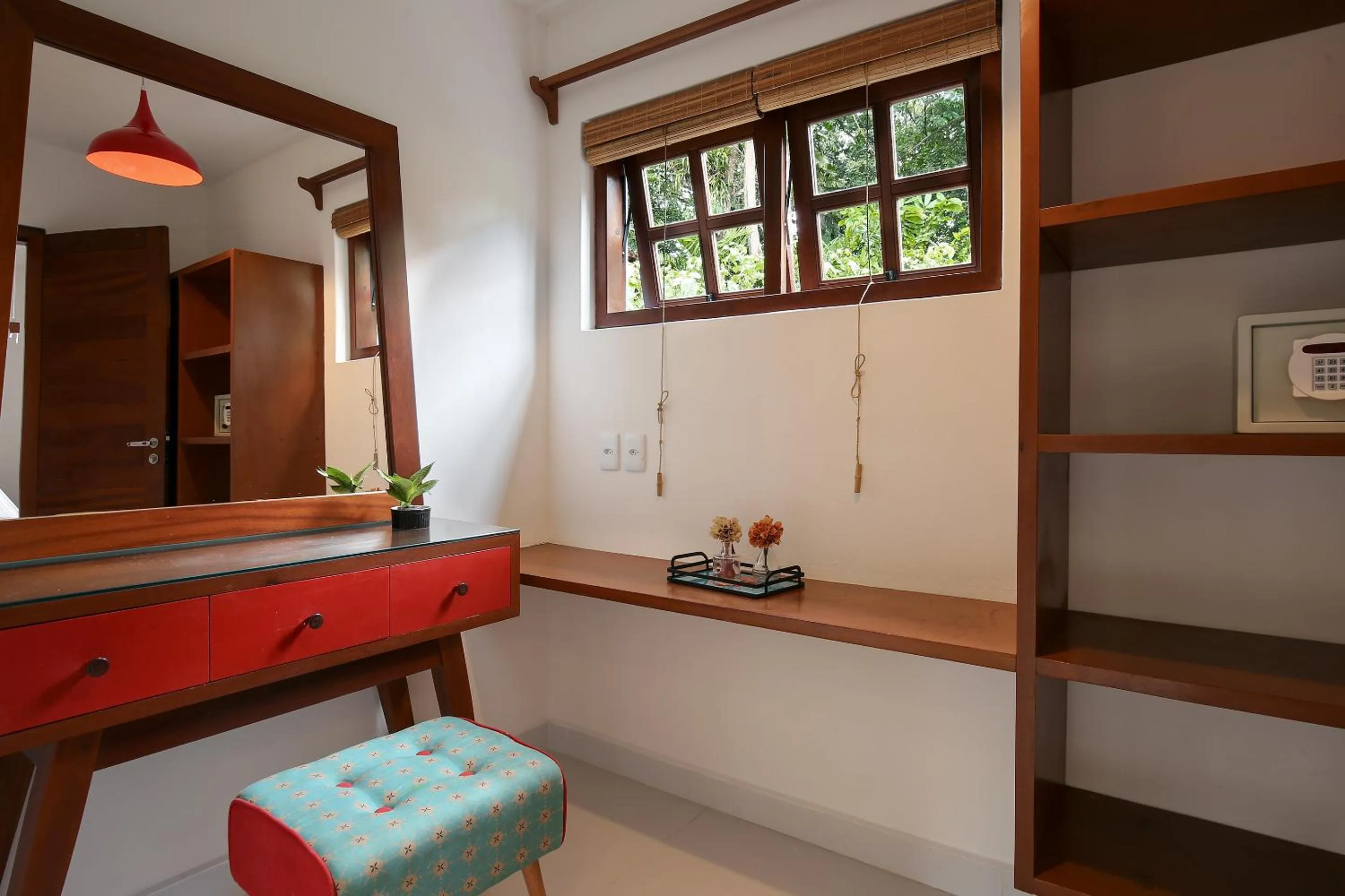 Seating area in Pousada Quarto Crescente