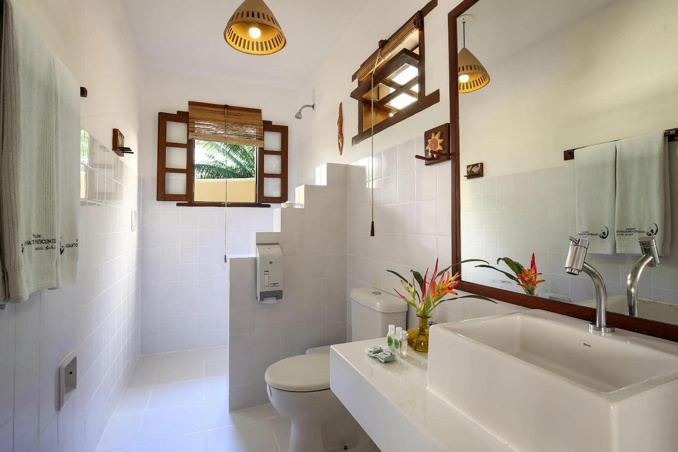 Bathroom in Pousada Quarto Crescente