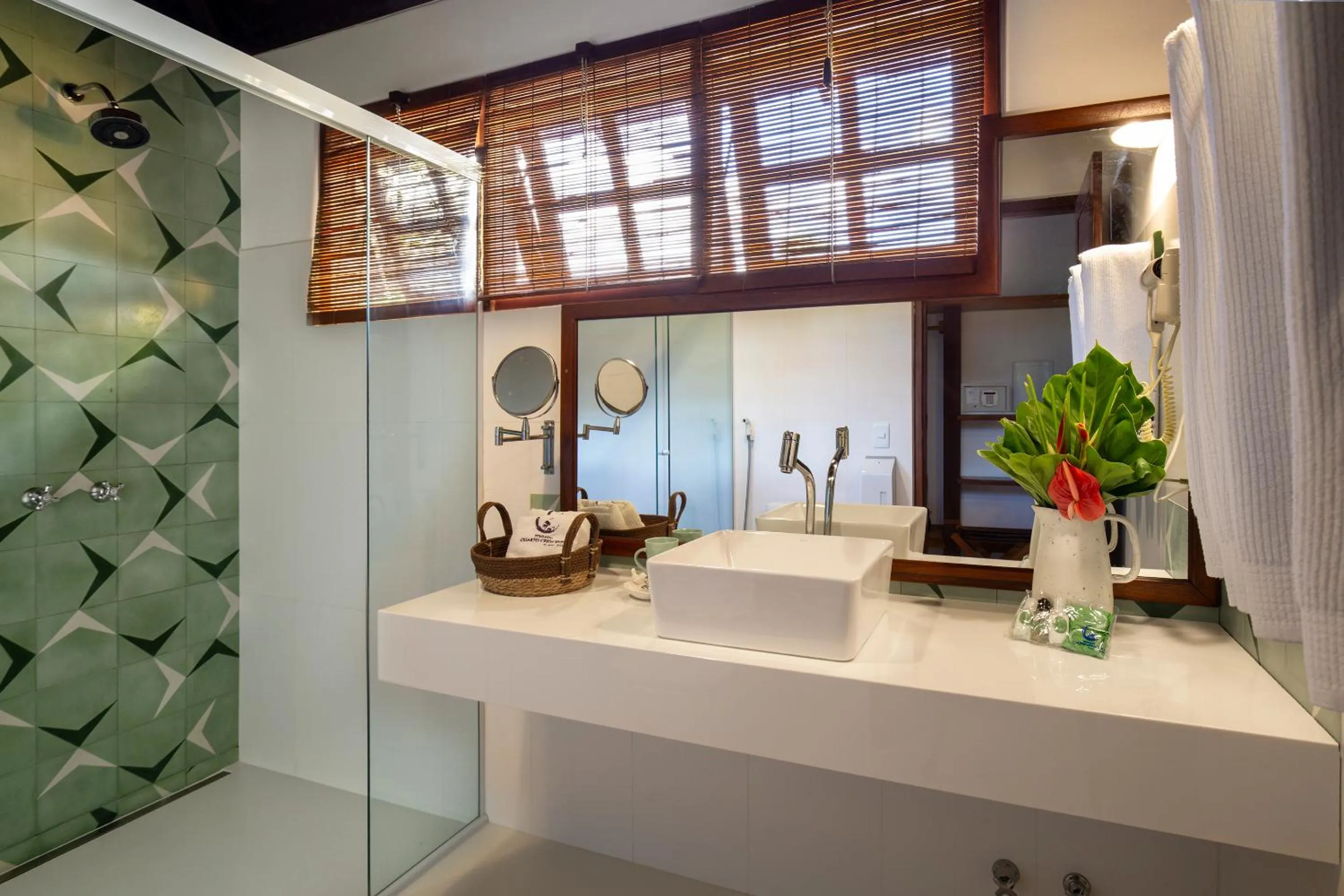 Bathroom in Pousada Quarto Crescente