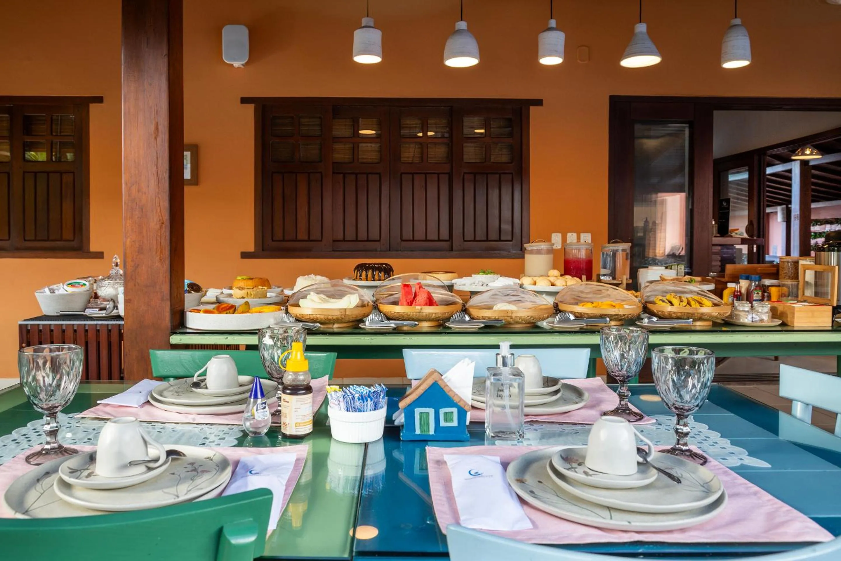 Breakfast in Pousada Quarto Crescente