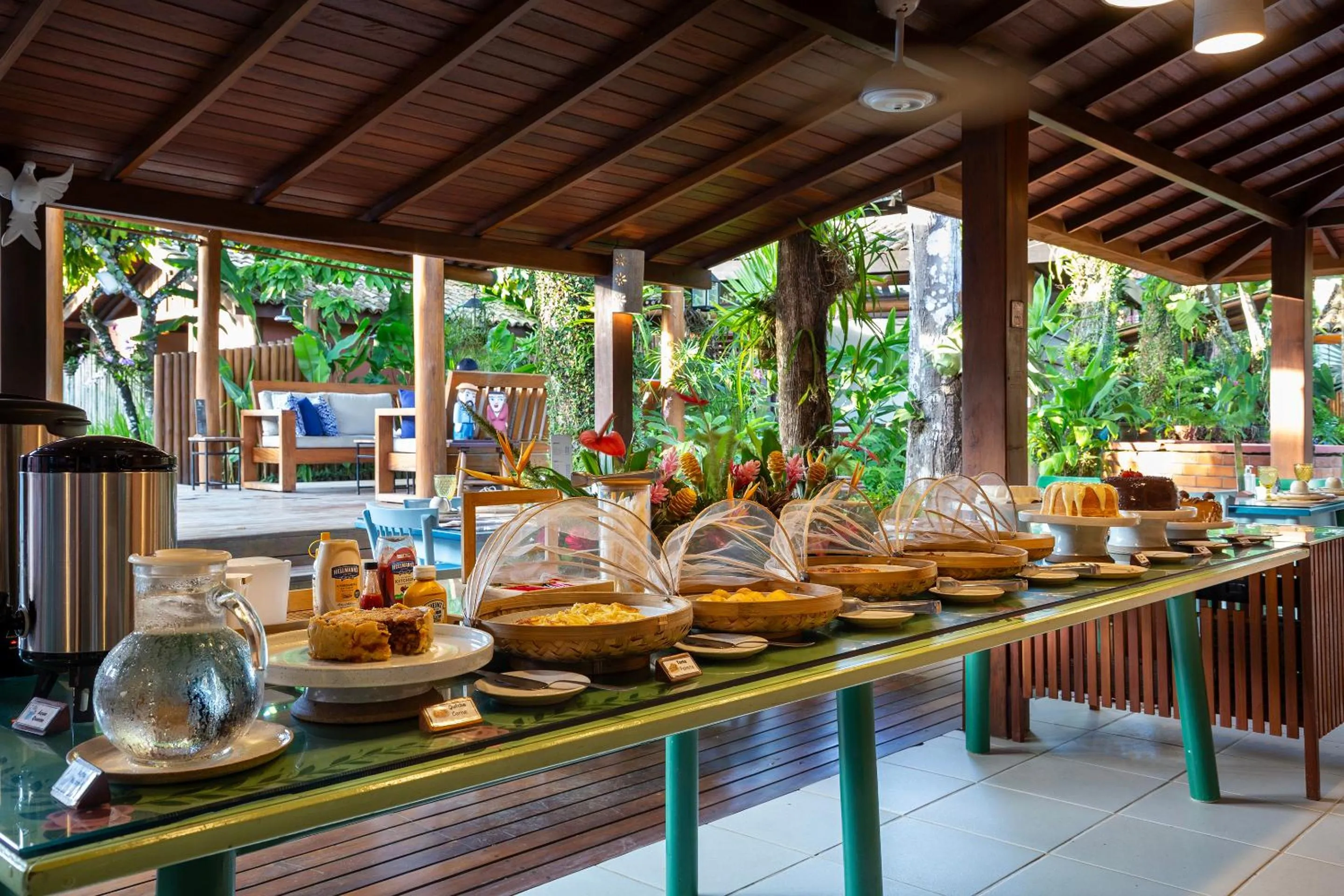 Food and drinks in Pousada Quarto Crescente