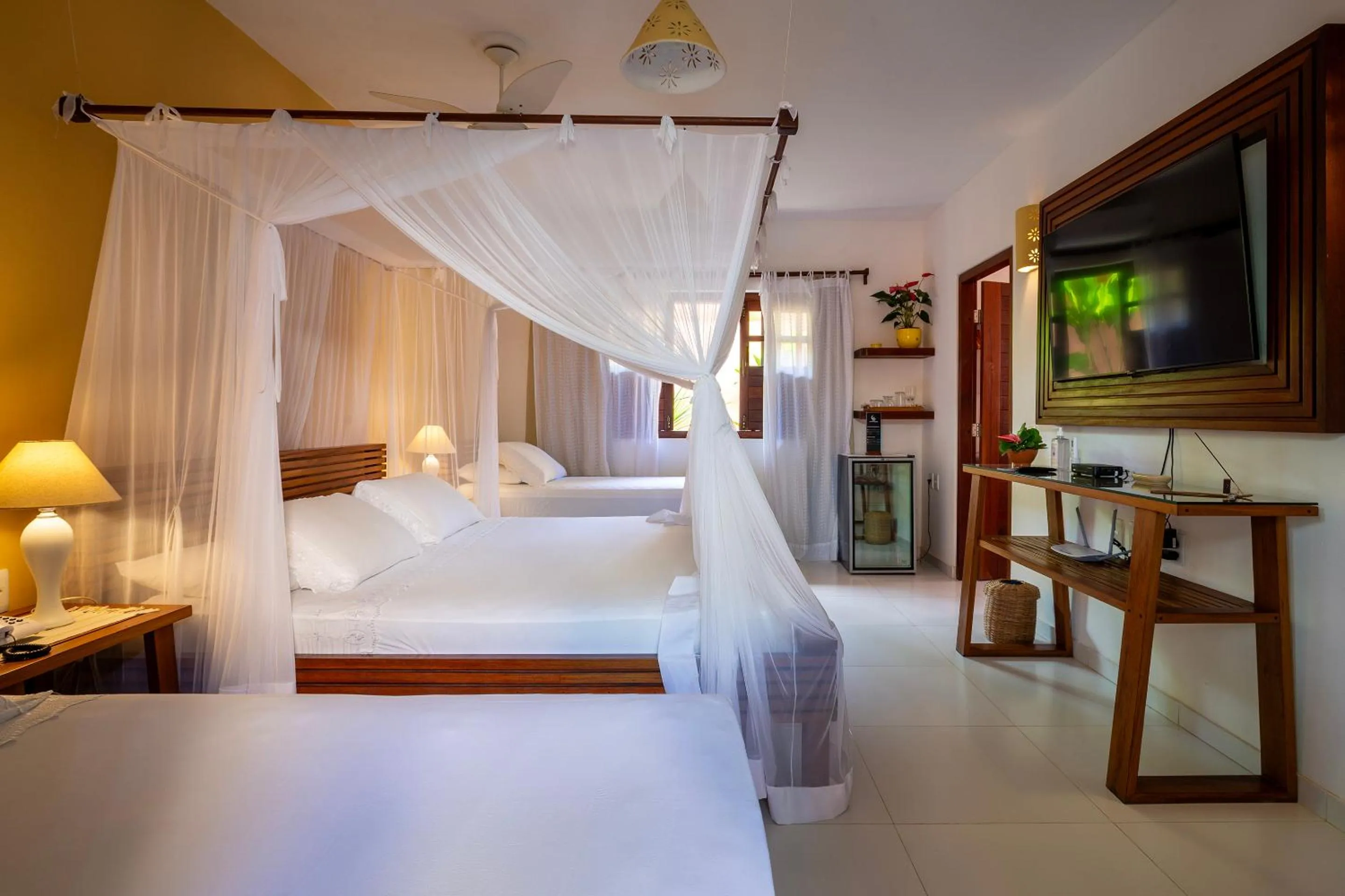 Bedroom, Bed in Pousada Quarto Crescente