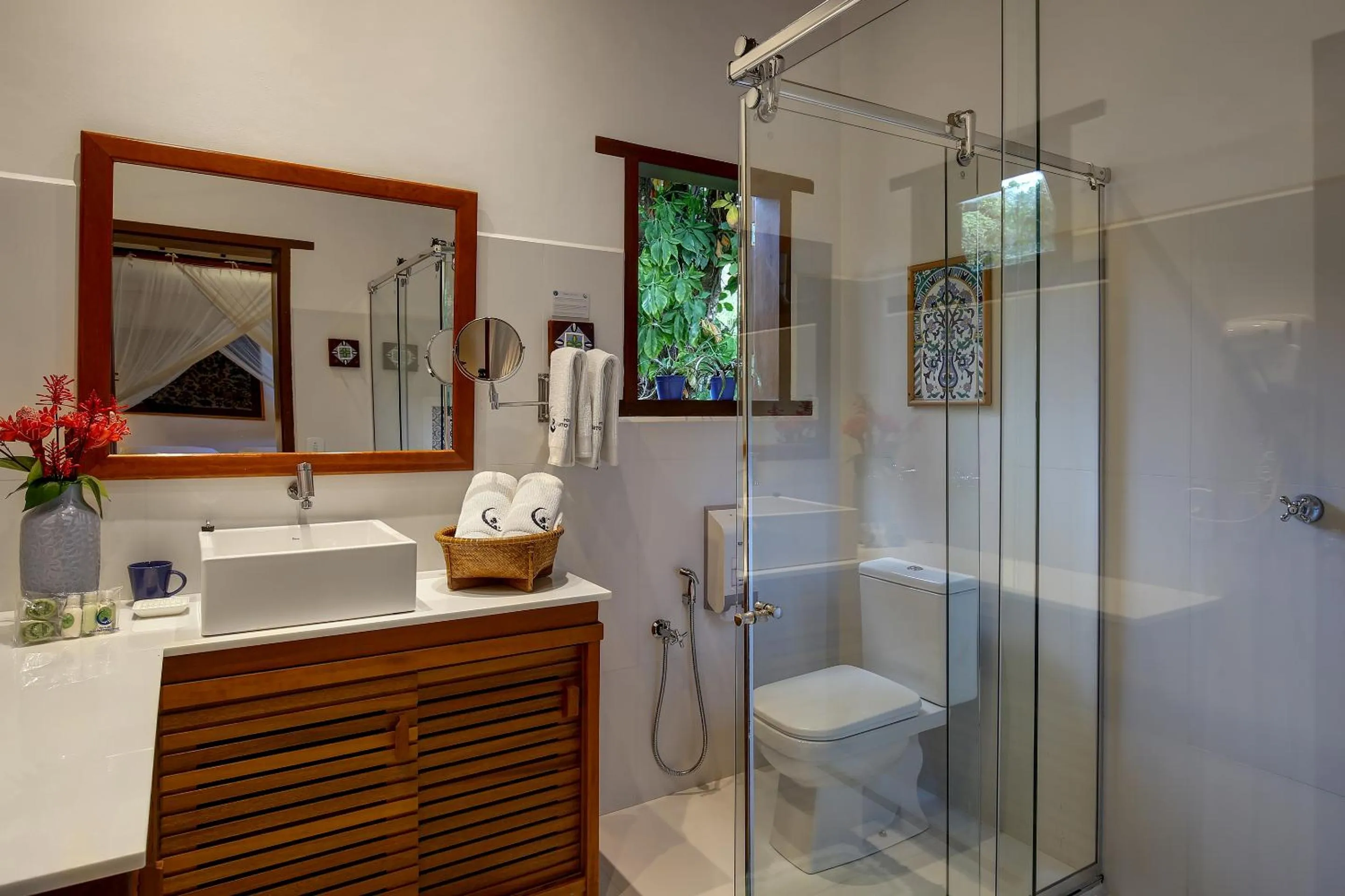 Bathroom in Pousada Quarto Crescente