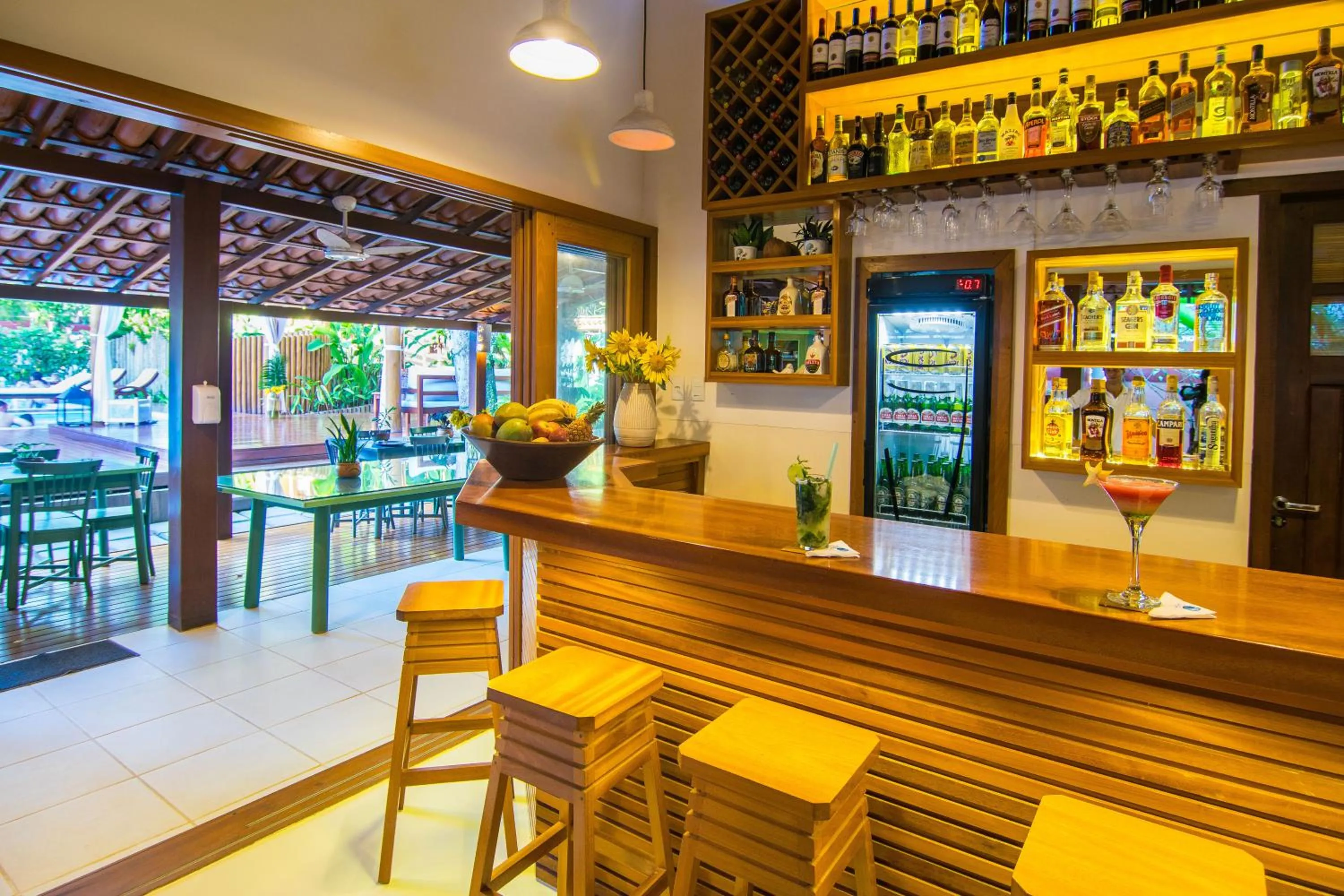 Lounge or bar in Pousada Quarto Crescente