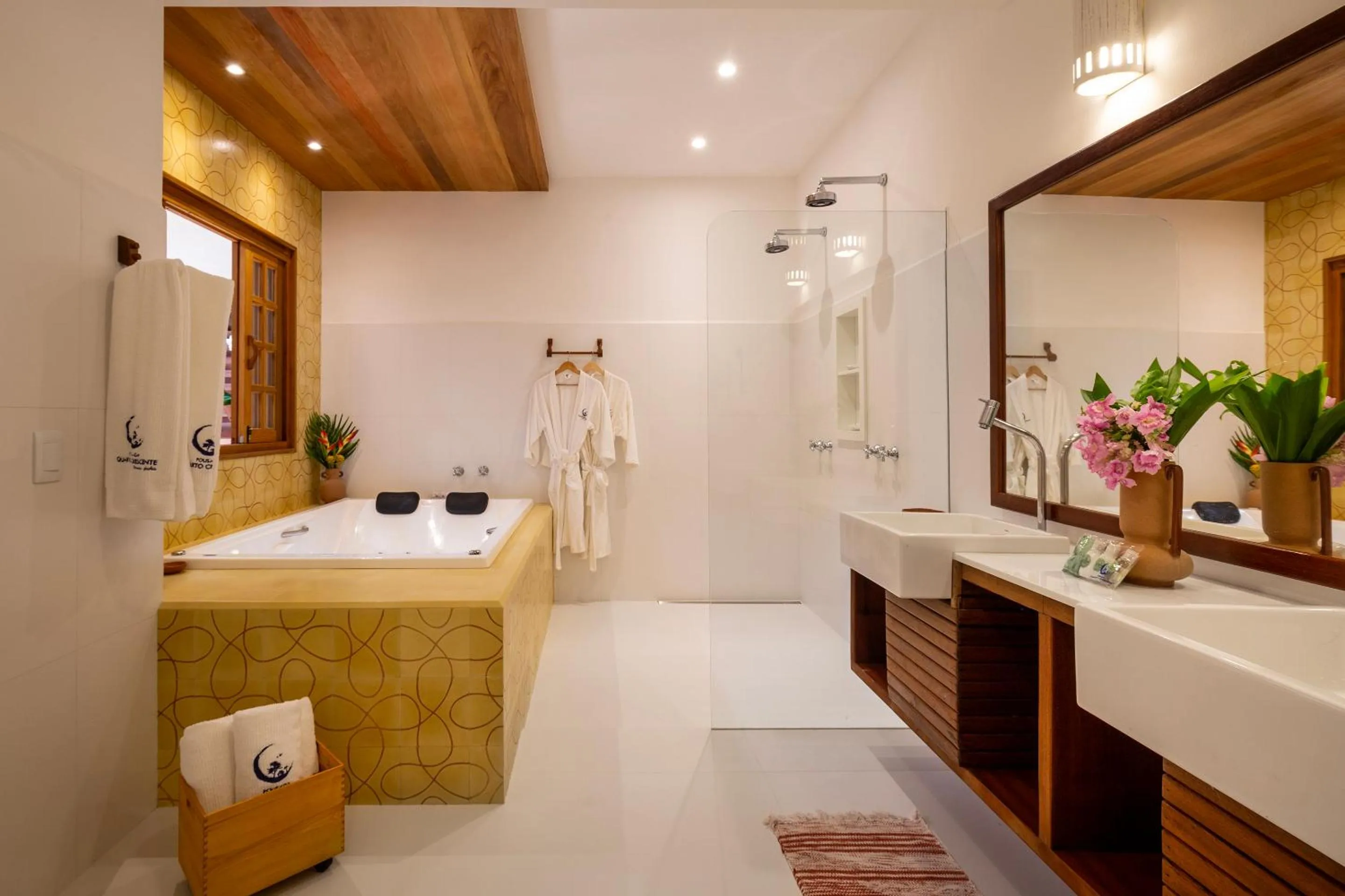 Bathroom in Pousada Quarto Crescente