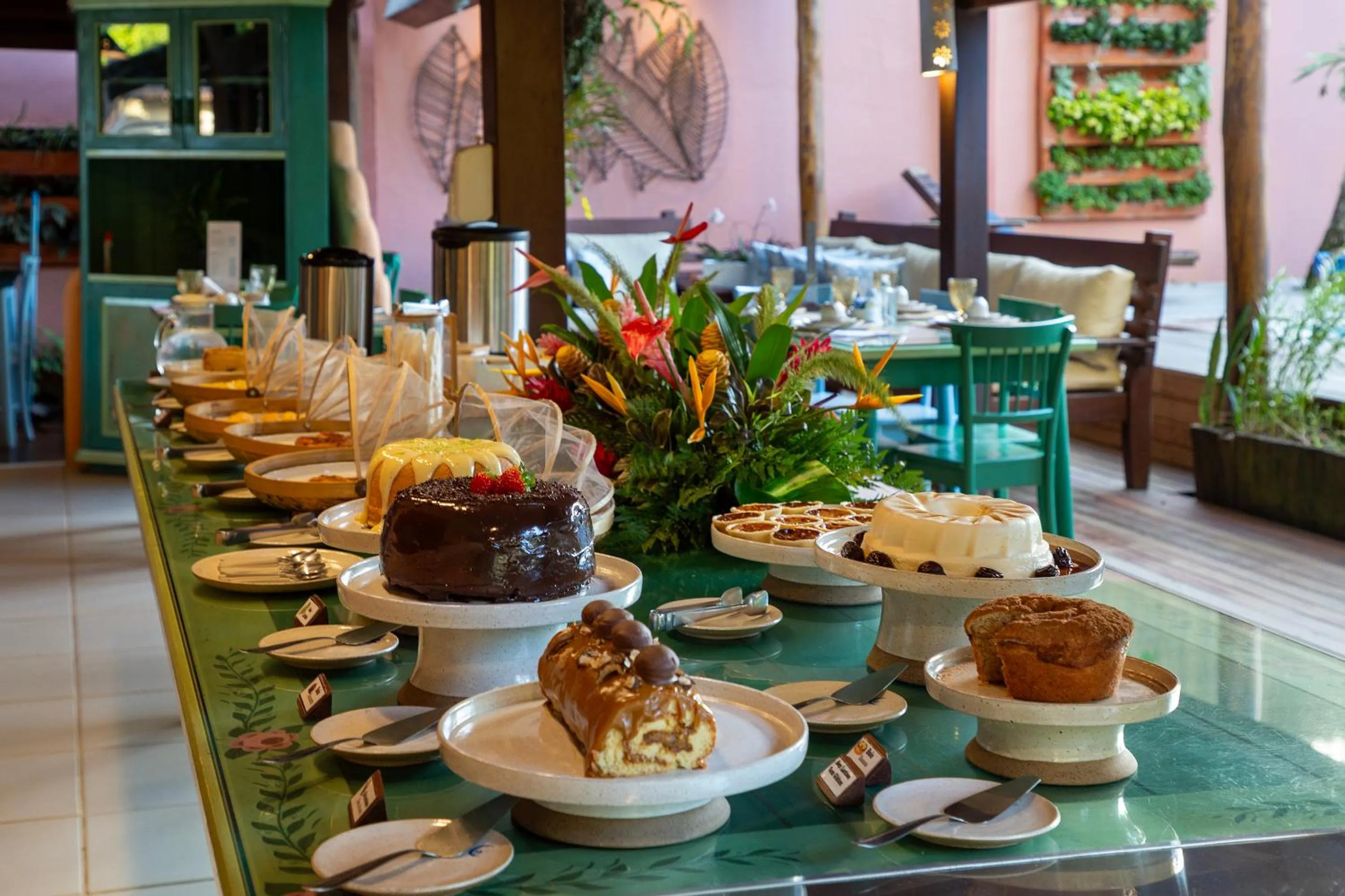 Food and drinks in Pousada Quarto Crescente