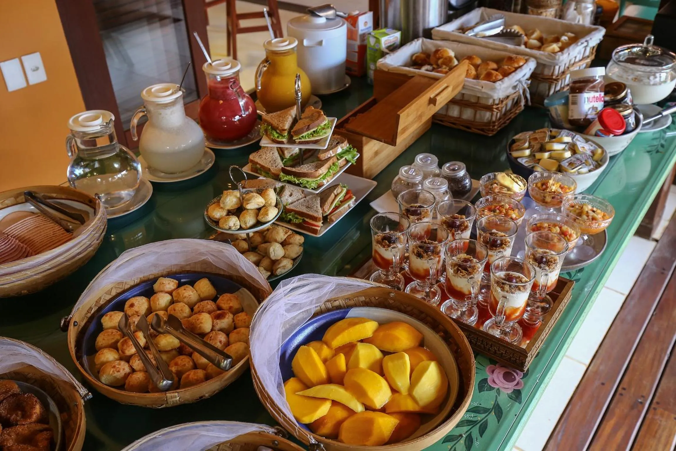 Breakfast in Pousada Quarto Crescente