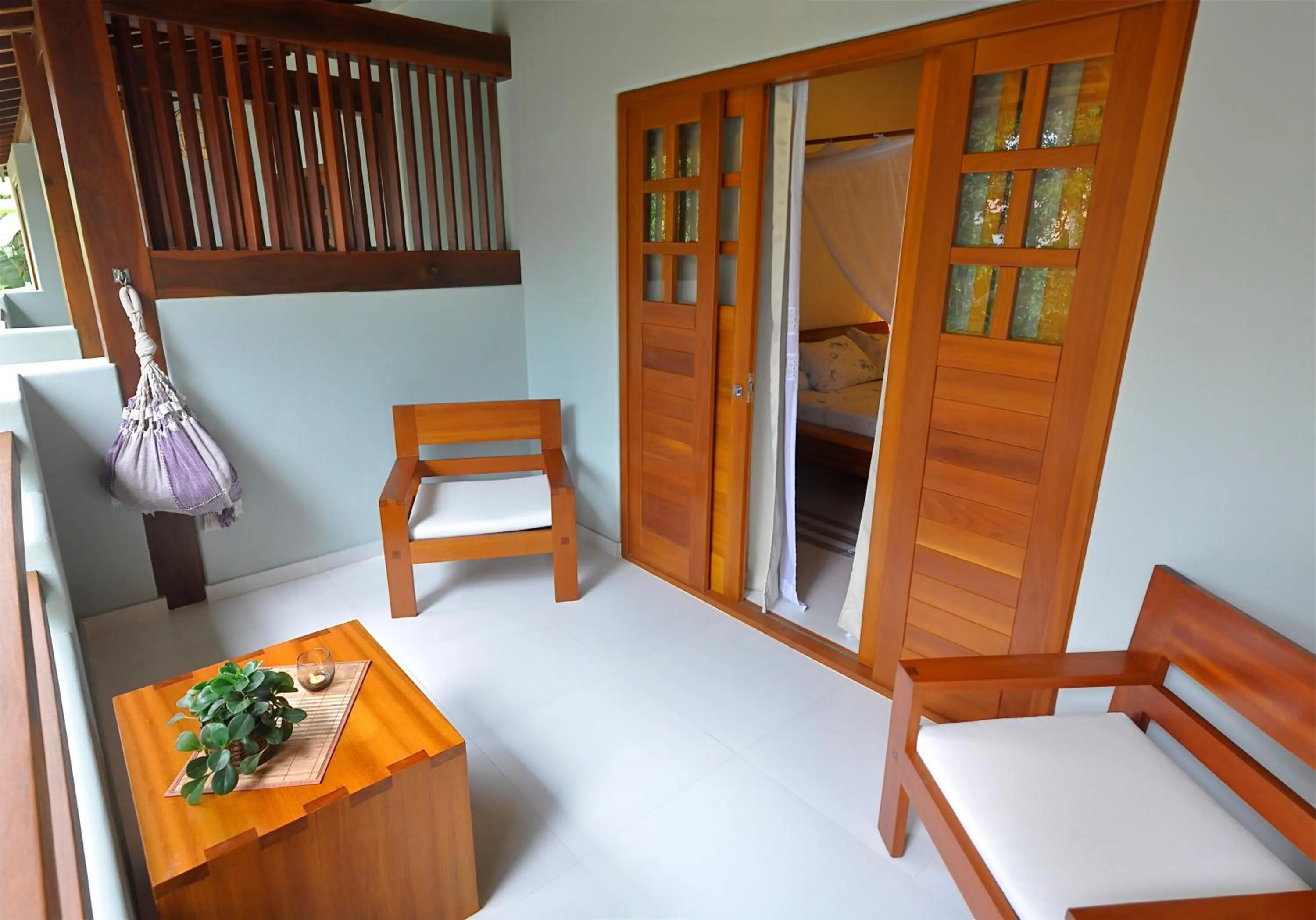 Balcony/Terrace in Pousada Quarto Crescente