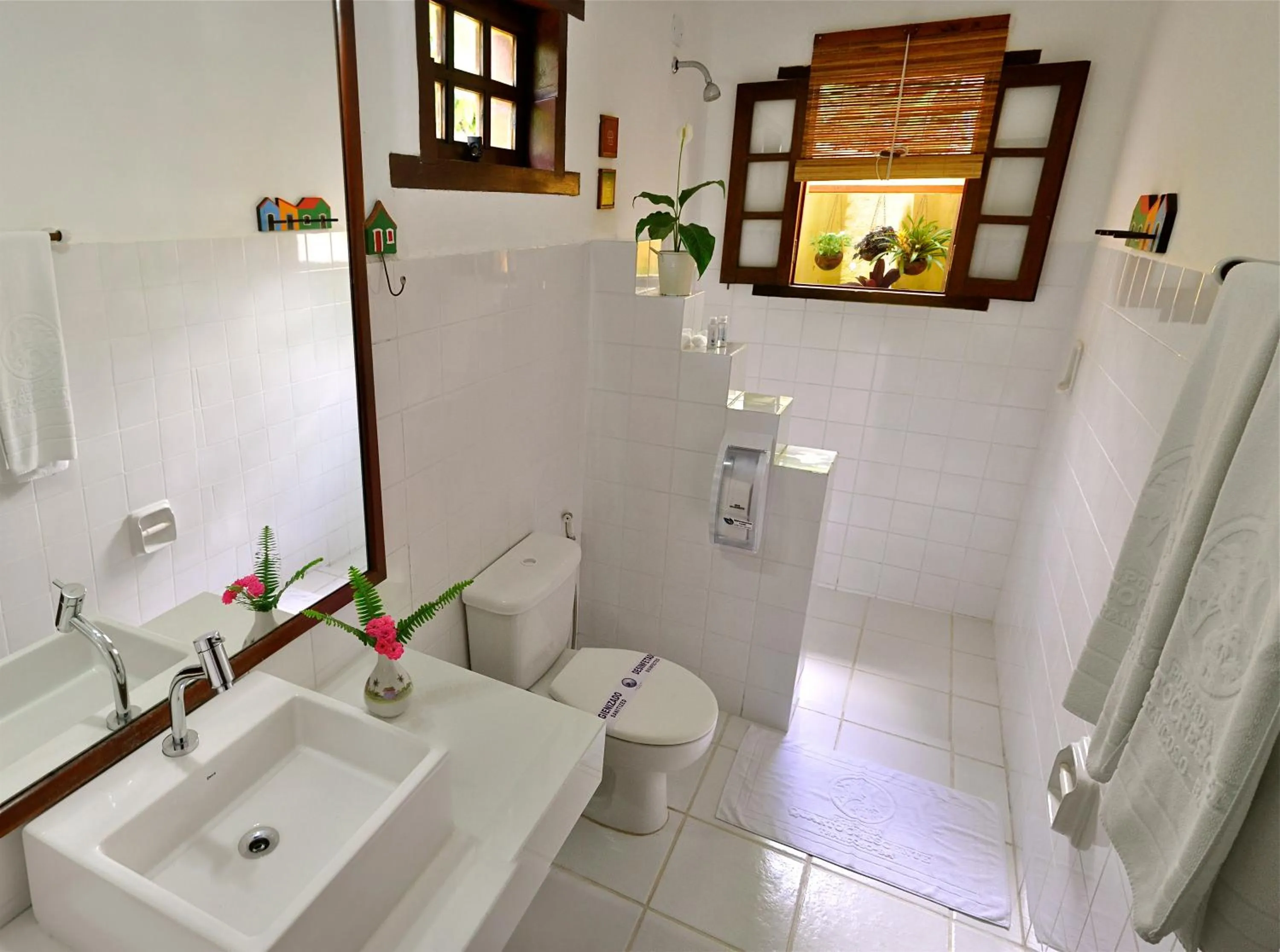 Bathroom in Pousada Quarto Crescente