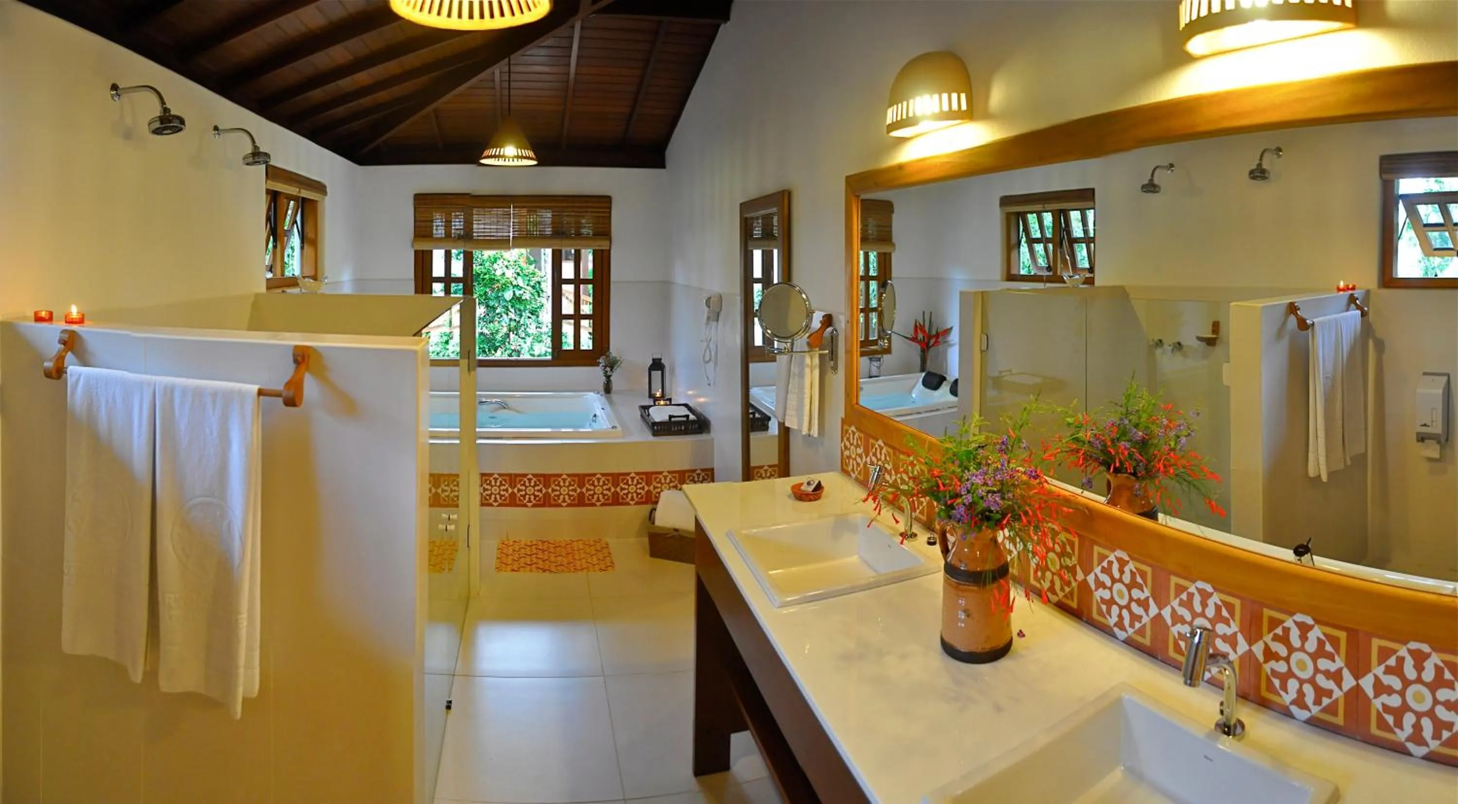 Bathroom in Pousada Quarto Crescente