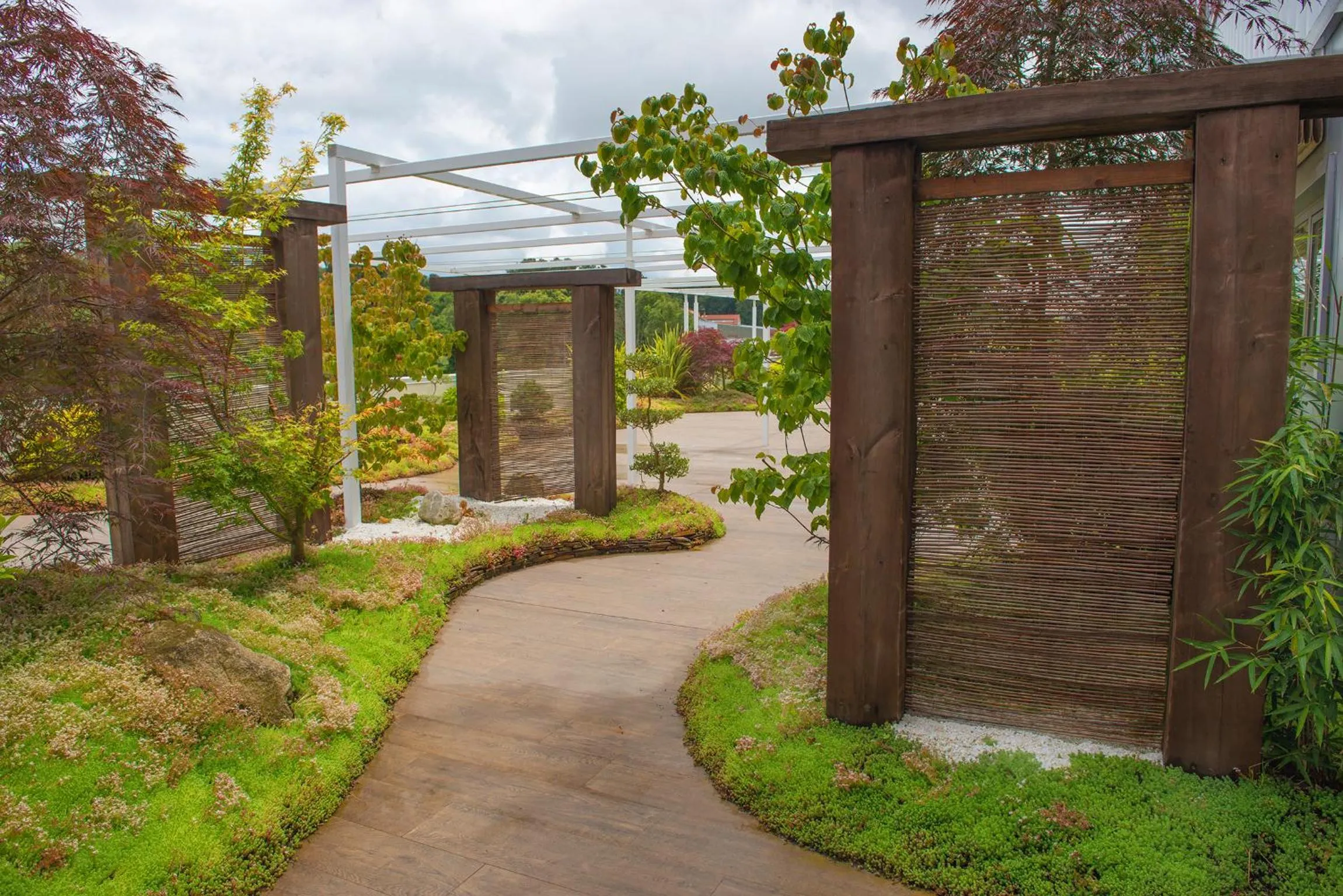 Garden in Hotel Spa Norat Torre Do Deza 4* Superior