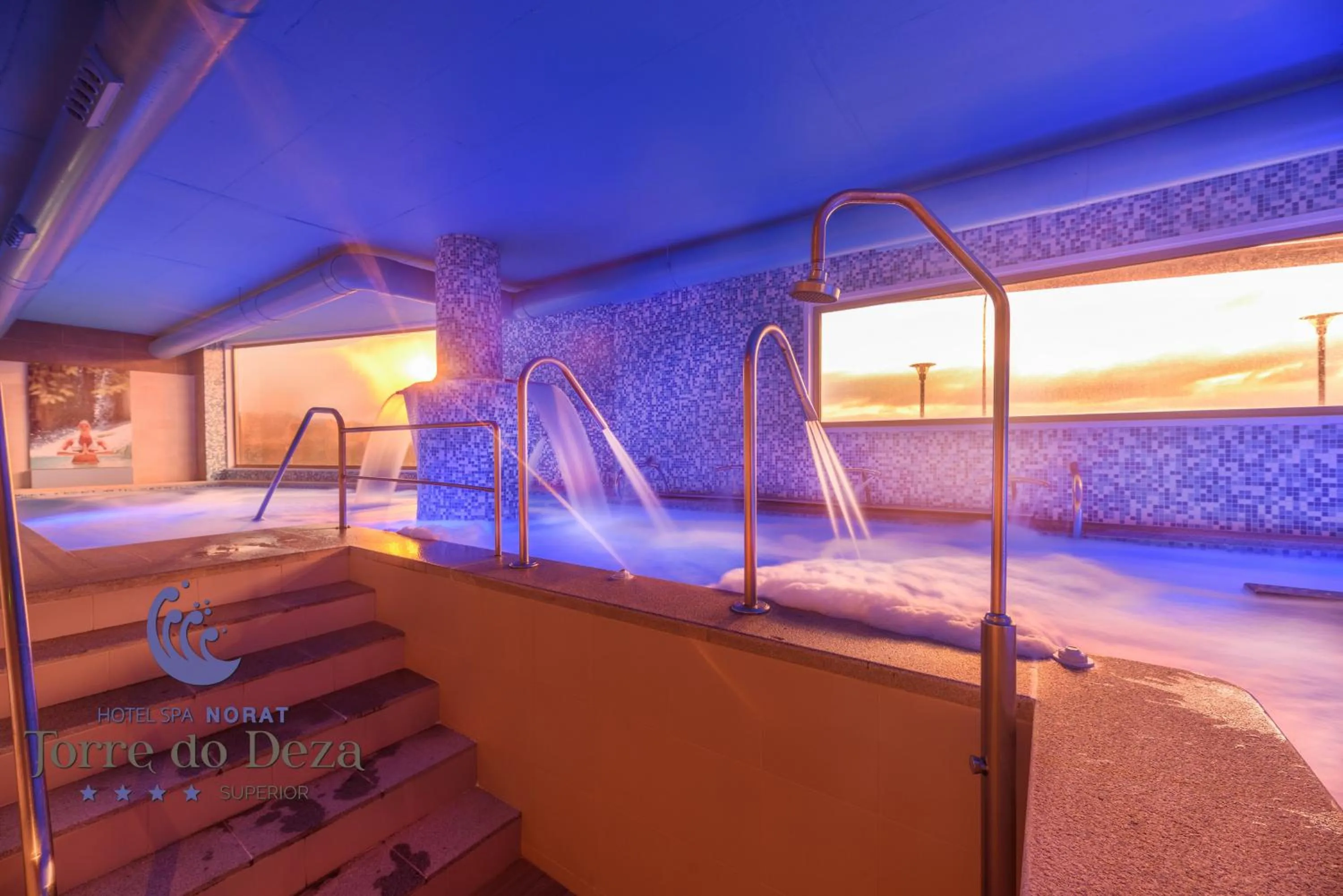 Spa and wellness centre/facilities, Bed in Hotel Spa Norat Torre Do Deza 4* Superior