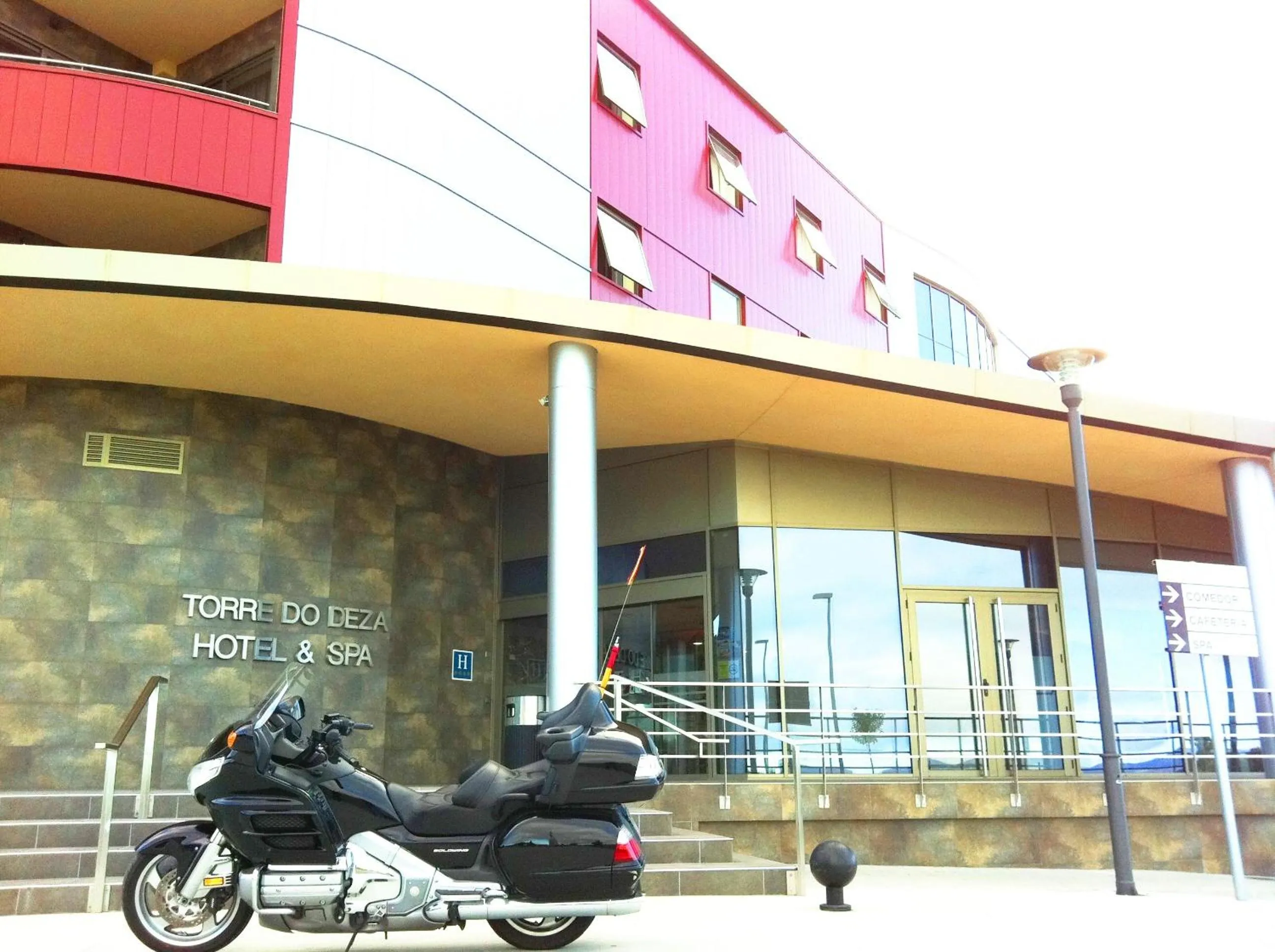 Facade/entrance in Hotel Spa Norat Torre Do Deza 4* Superior