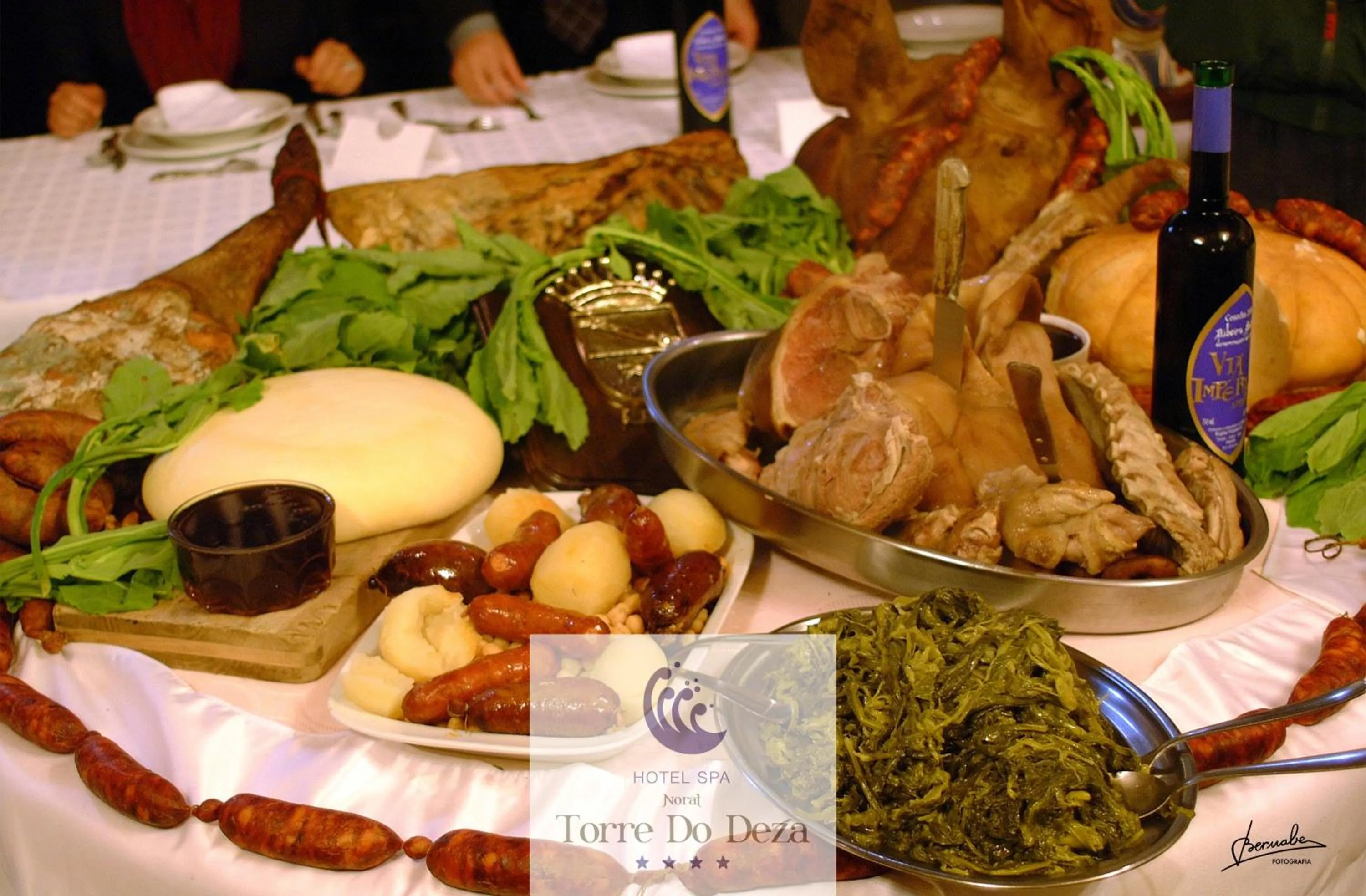 Food in Hotel Spa Norat Torre Do Deza 4* Superior