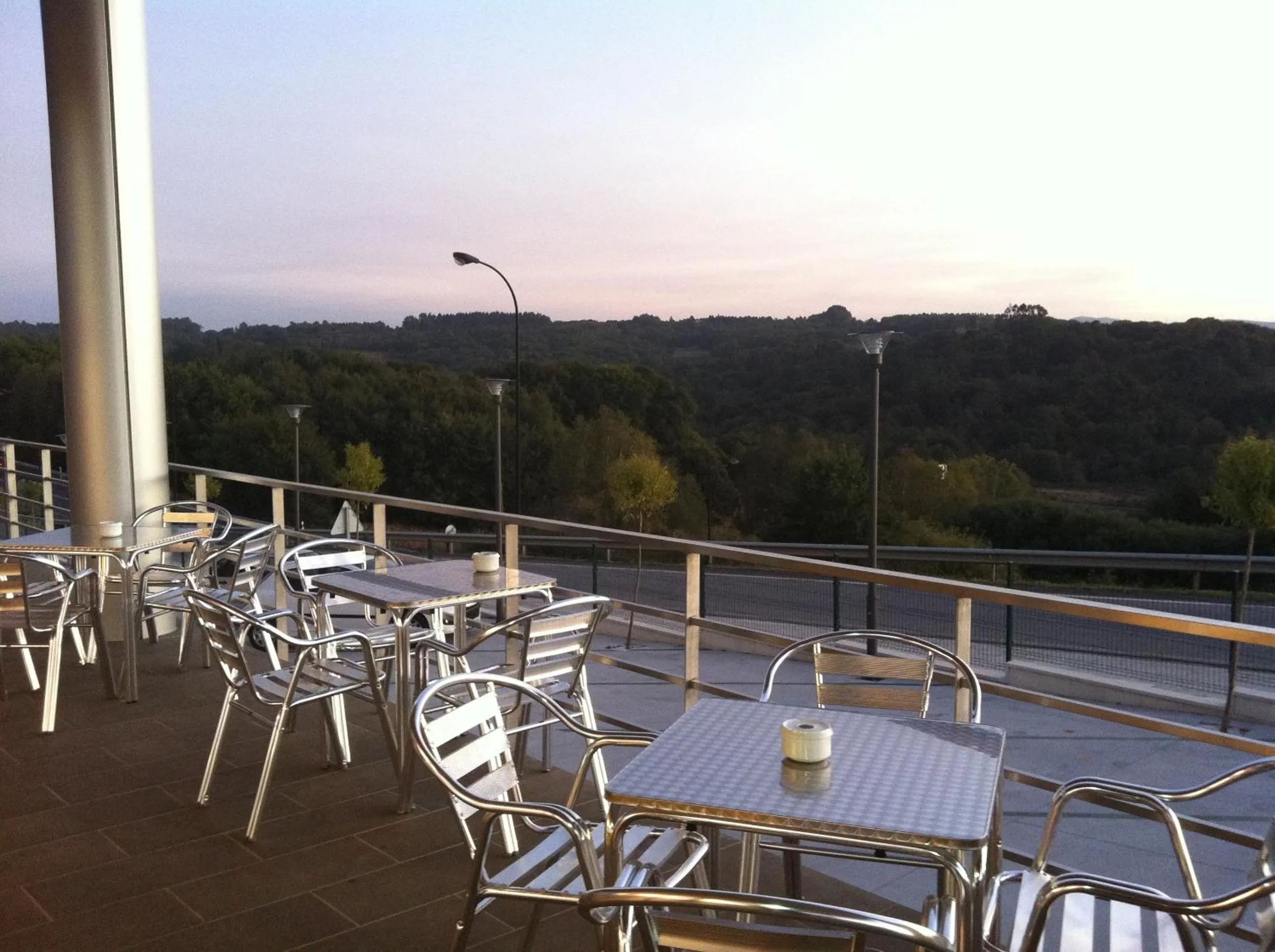 Balcony/Terrace in Hotel Spa Norat Torre Do Deza 4* Superior
