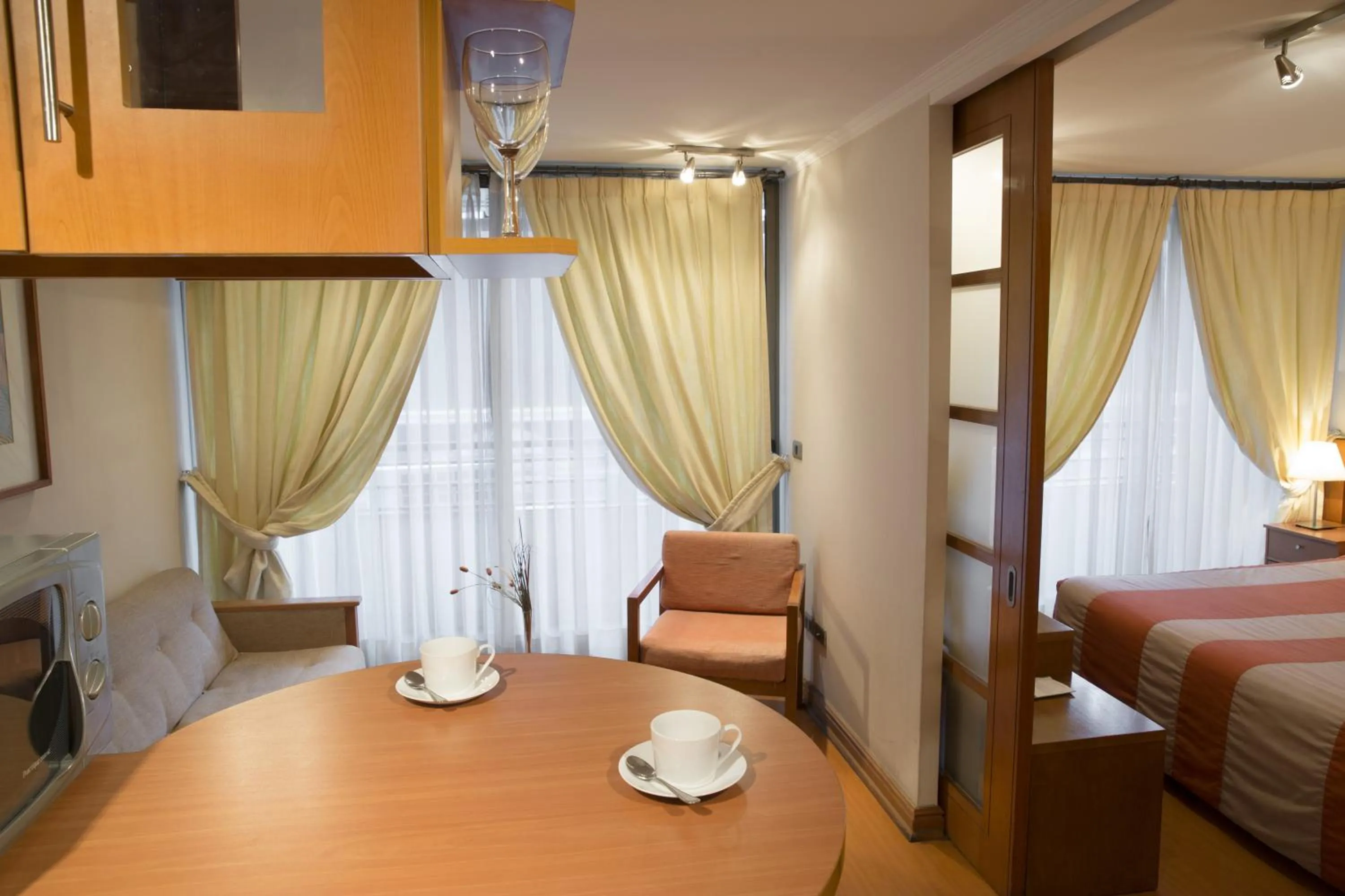 Decorative detail, Bed in Andes Suites