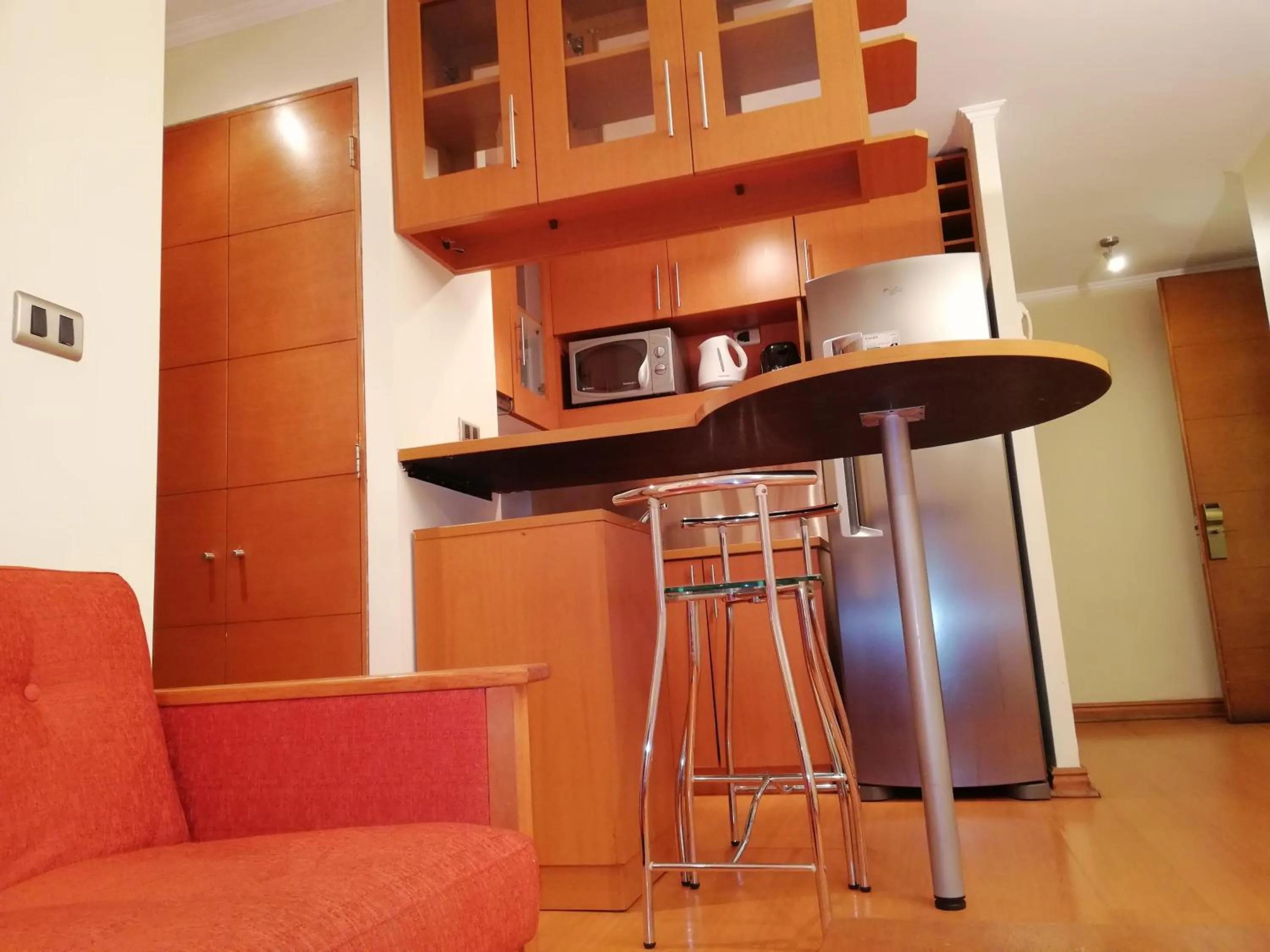 Kitchen or kitchenette in Andes Suites