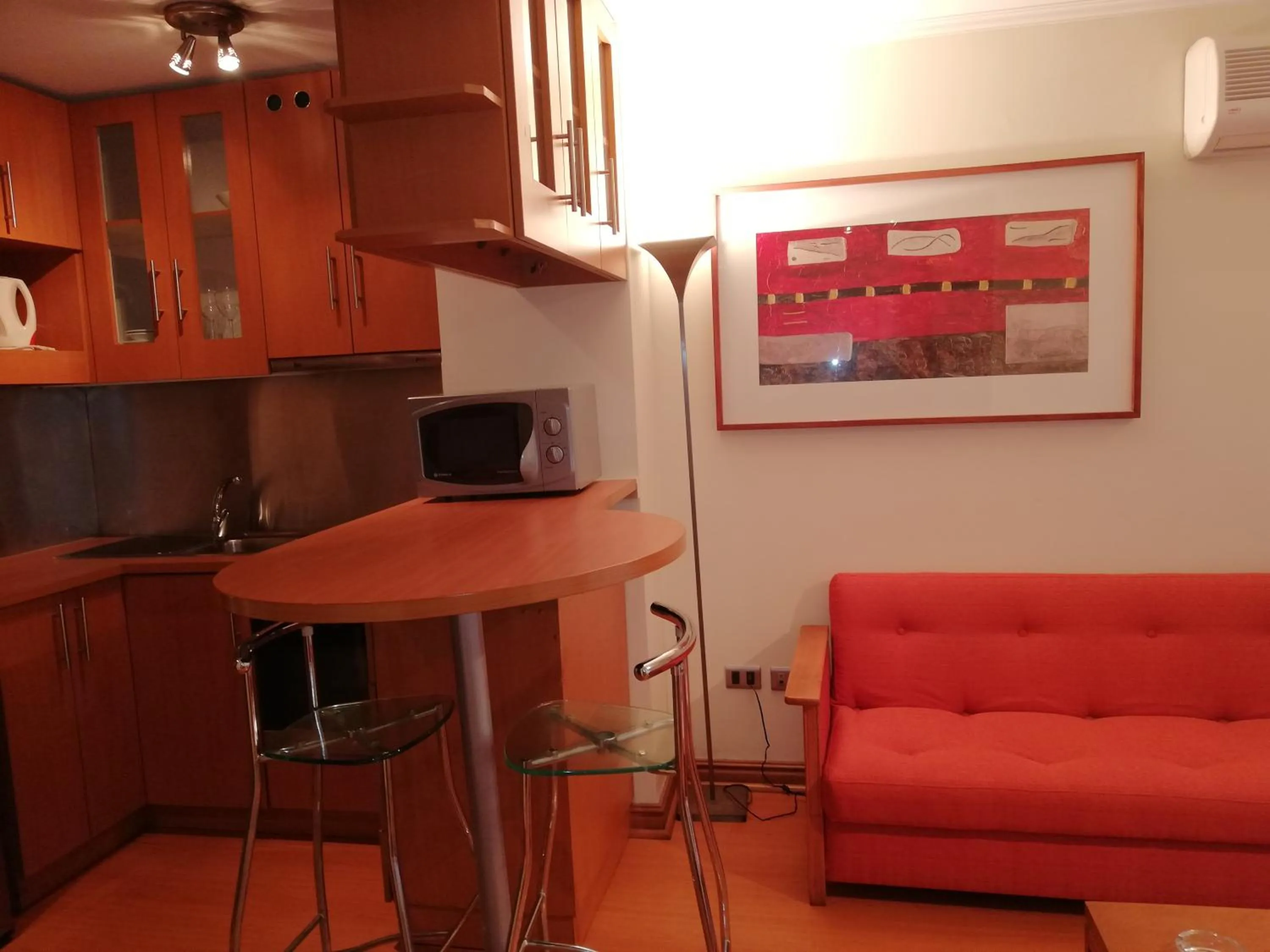 Living room in Andes Suites