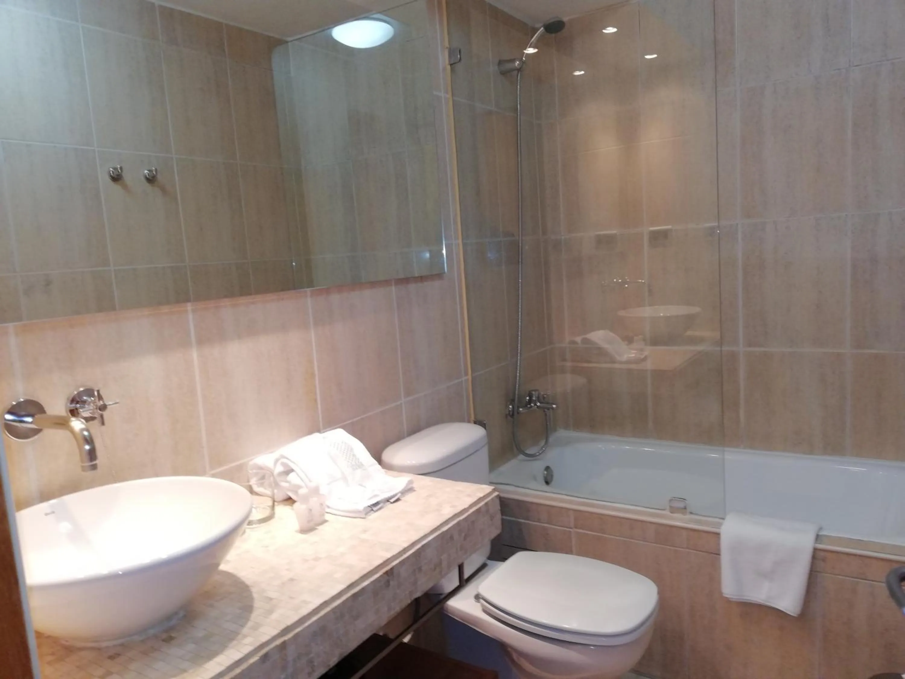 Bathroom in Andes Suites