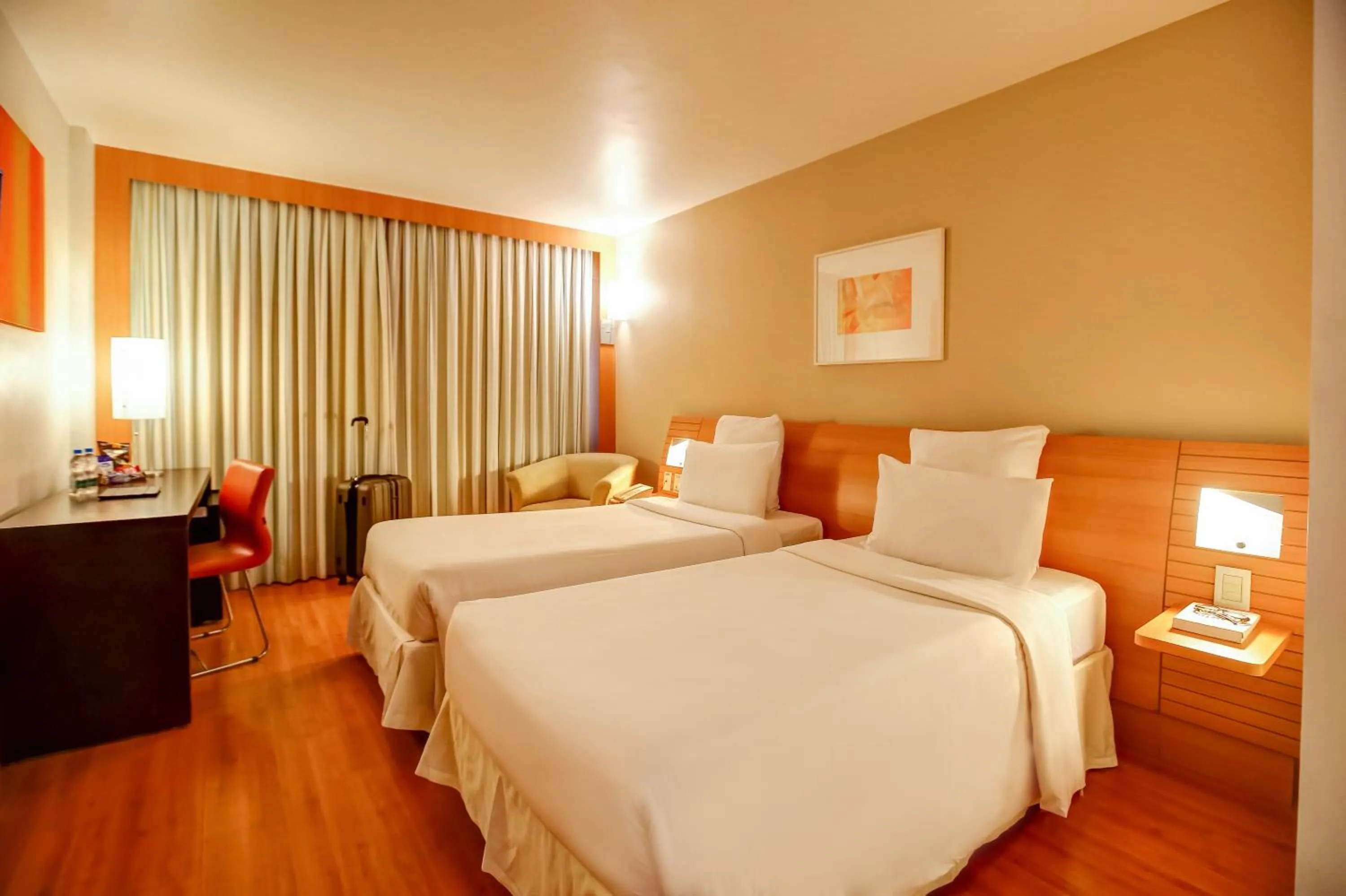 Bed in Novotel RJ Santos Dumont