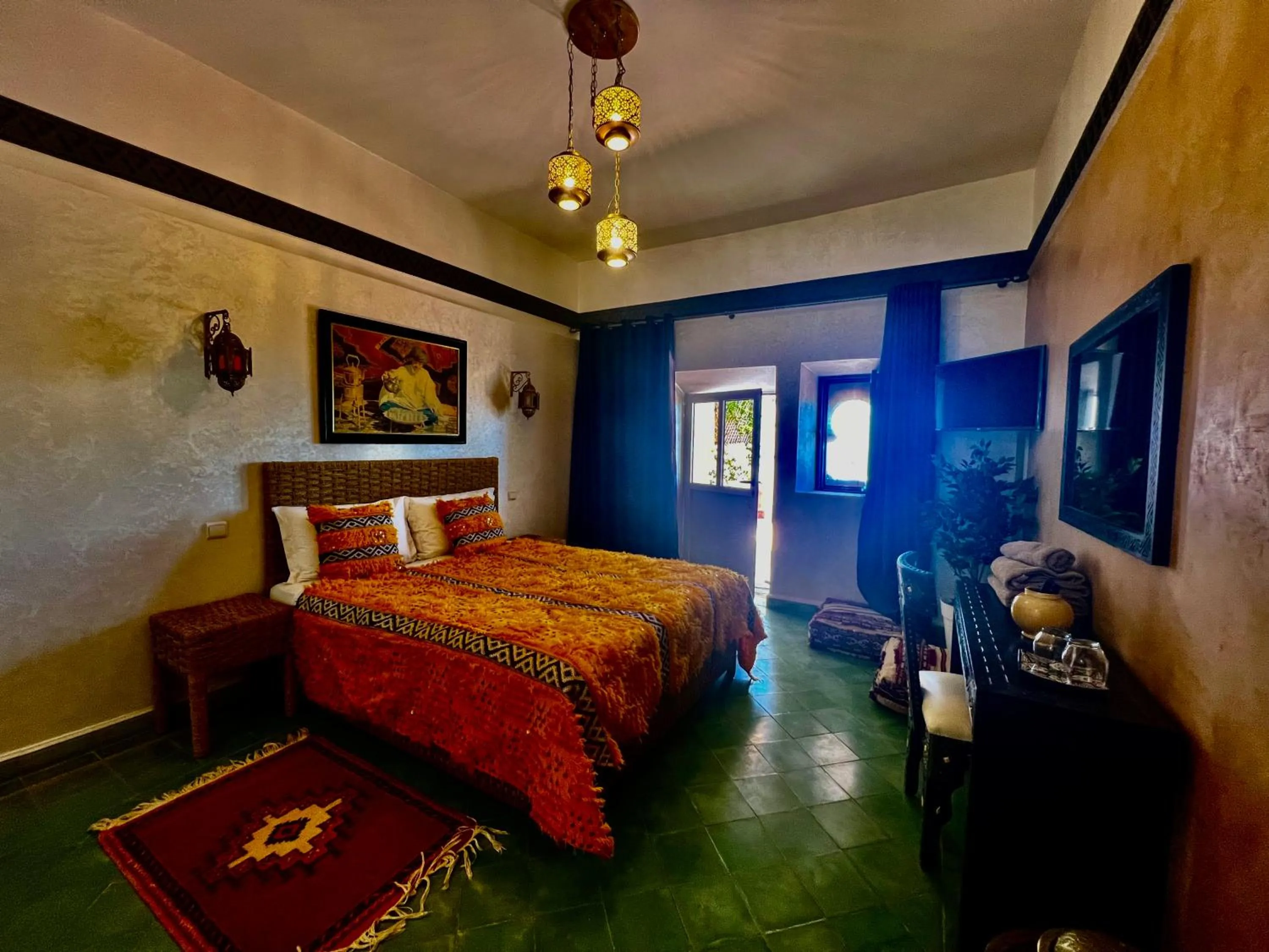 Bedroom, Bed in Villa Jardin De l'Ocean