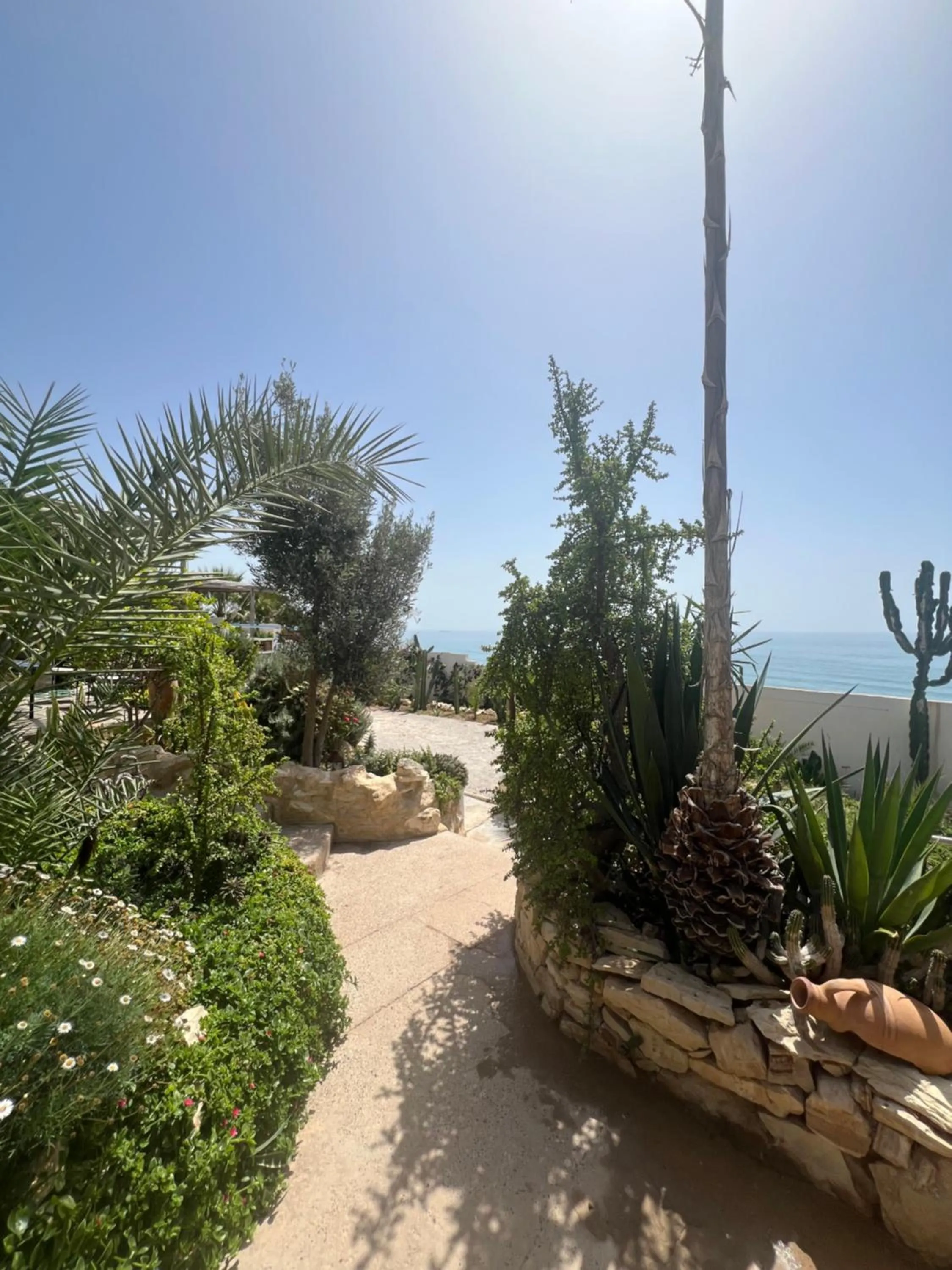 Garden in Villa Jardin De l'Ocean