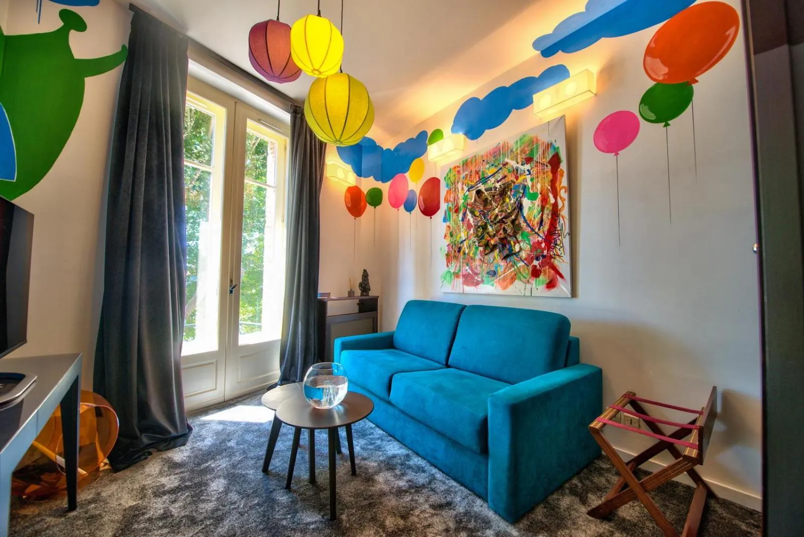 Living room in Hôtel des Beaux-Arts Toulouse