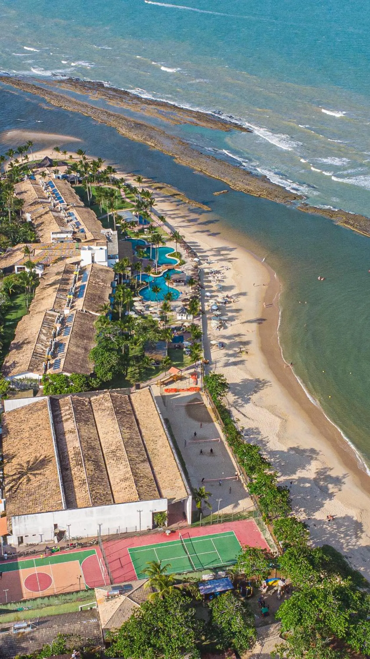 Bird's eye view in Arraial D'ajuda Eco Resort