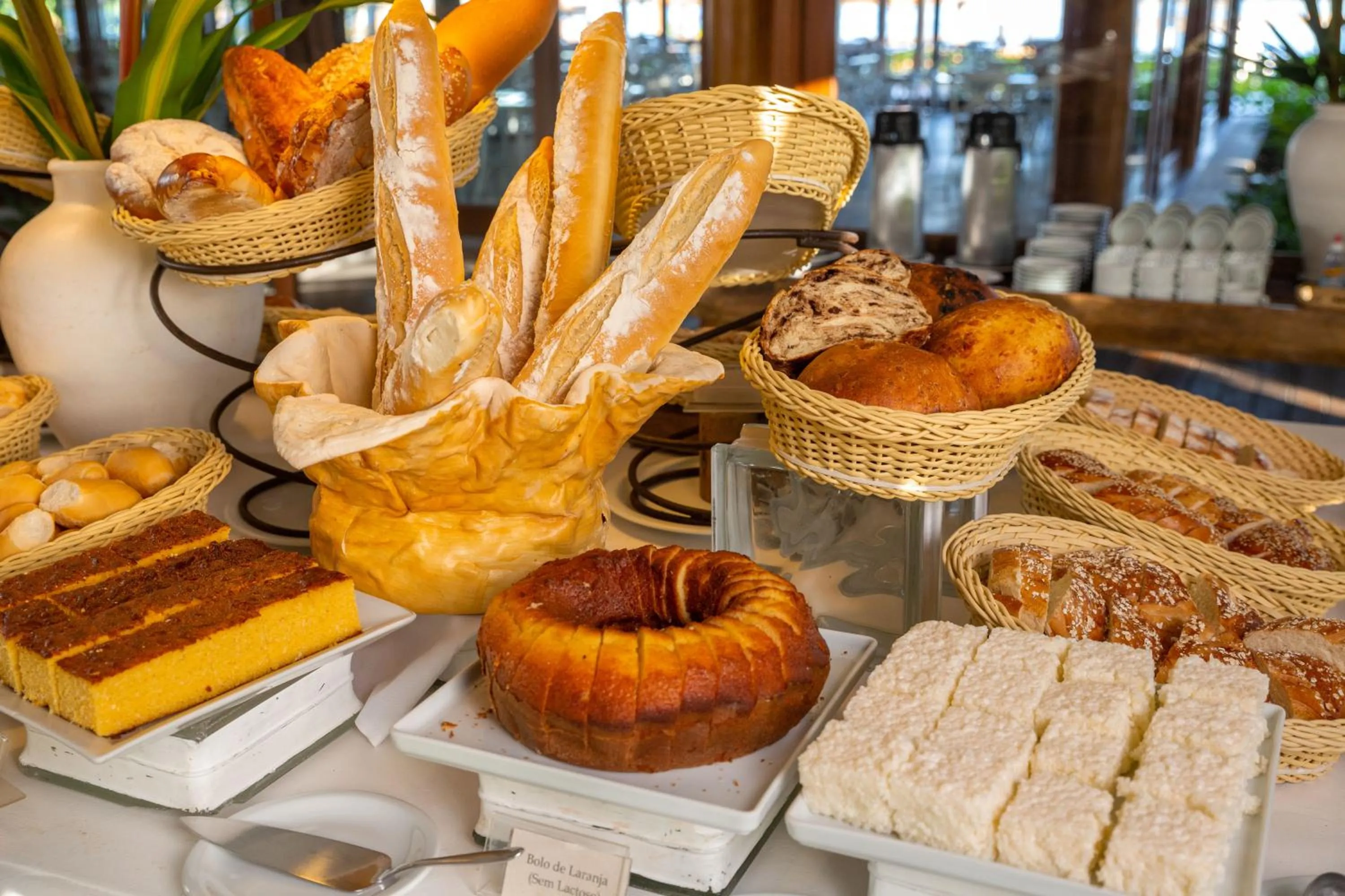 Buffet breakfast in Arraial D'ajuda Eco Resort