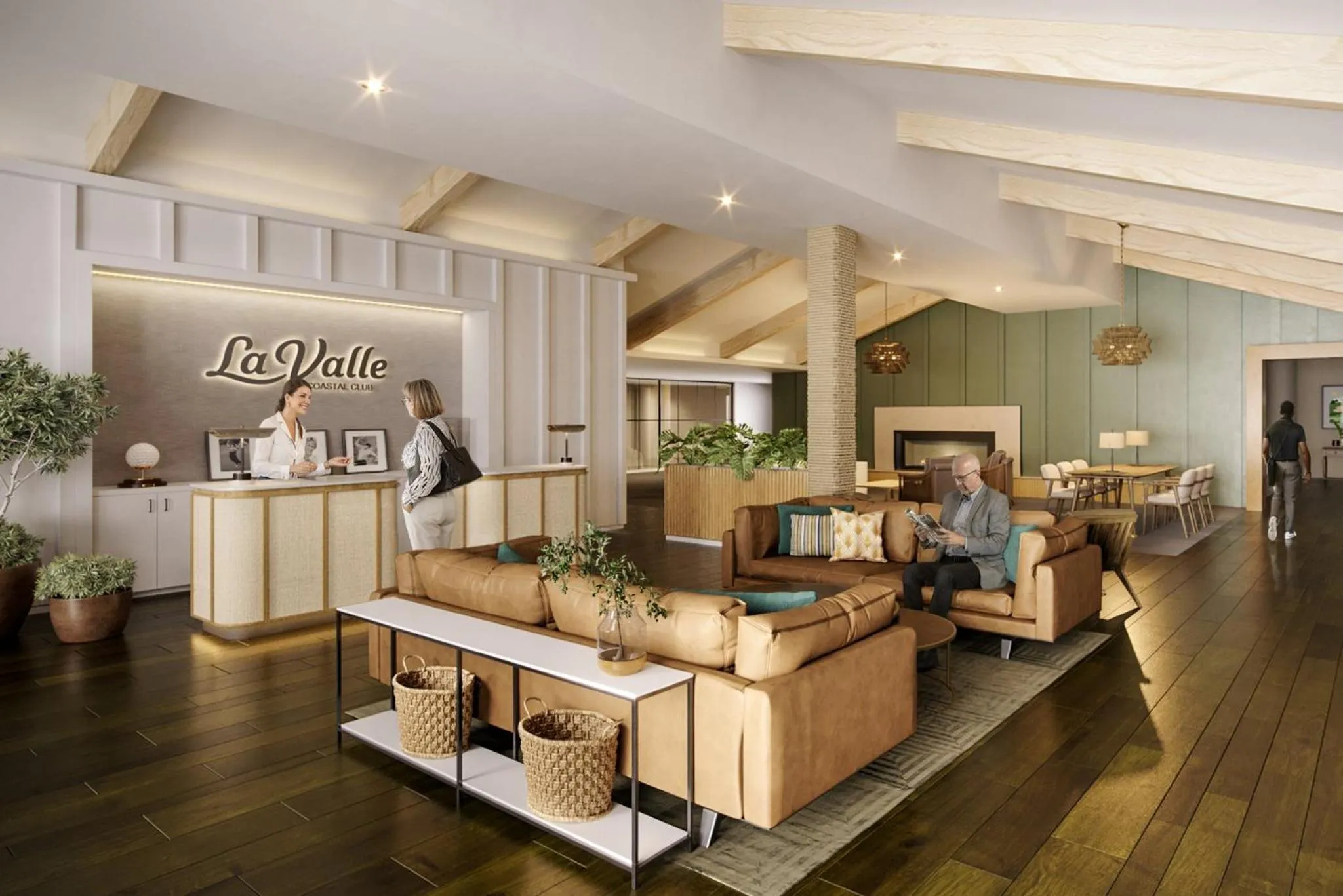 Lobby or reception in Guesthouse Hotel at La Valle