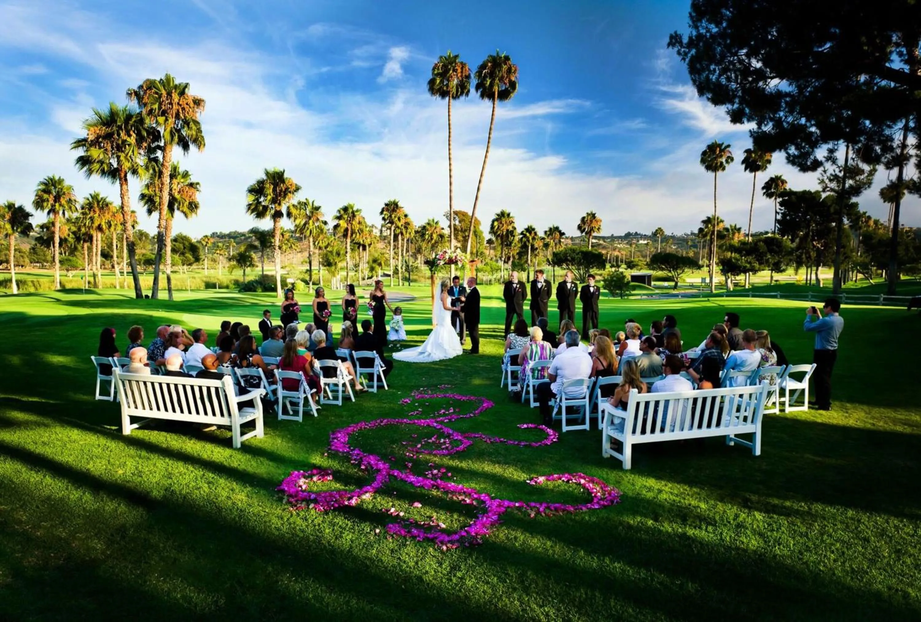 wedding in Morgan Run Resort