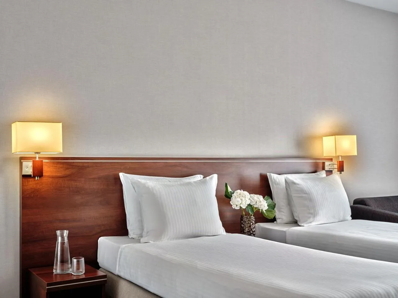 Bed in Hotel Villa Verde Congress & Spa