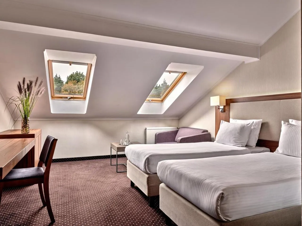 Bed in Hotel Villa Verde Congress & Spa