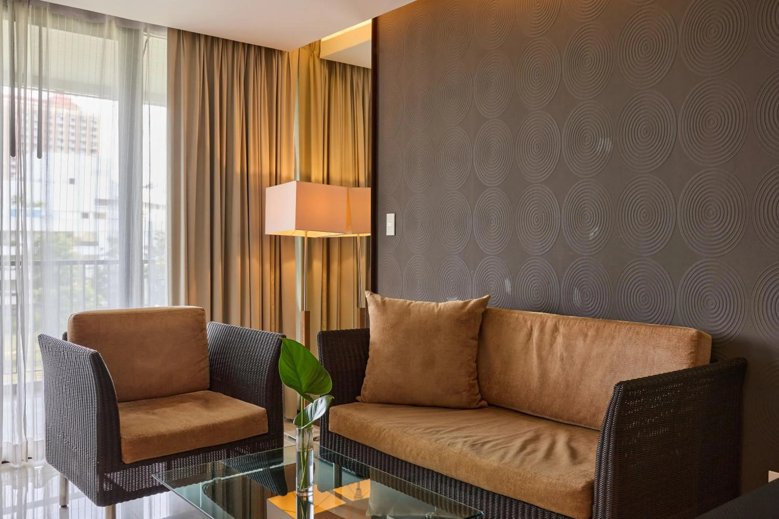 Living room in Tara Mantra Cha-Am Resort