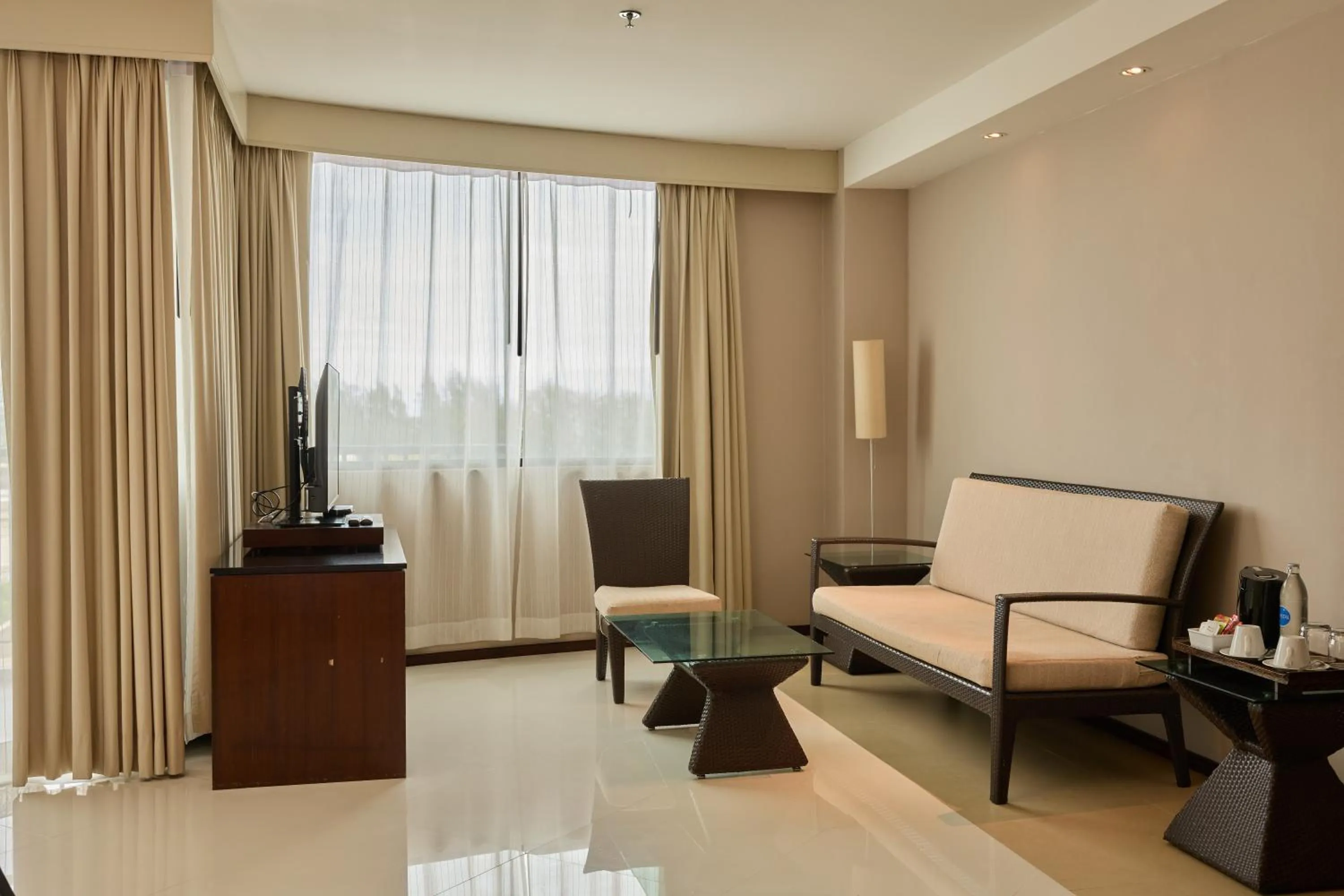 Seating area in Tara Mantra Cha-Am Resort