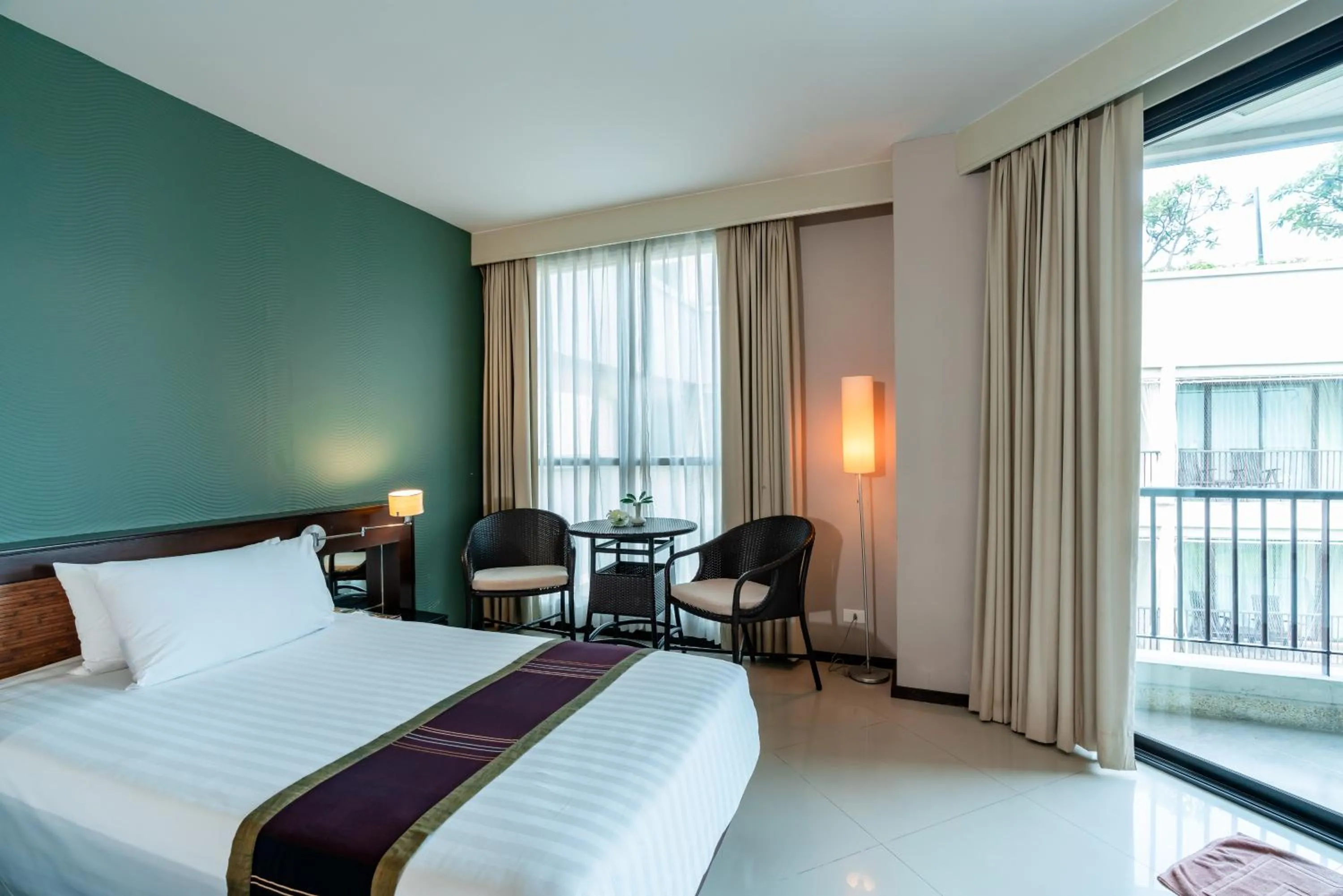 Bedroom, Bed in Tara Mantra Cha-Am Resort