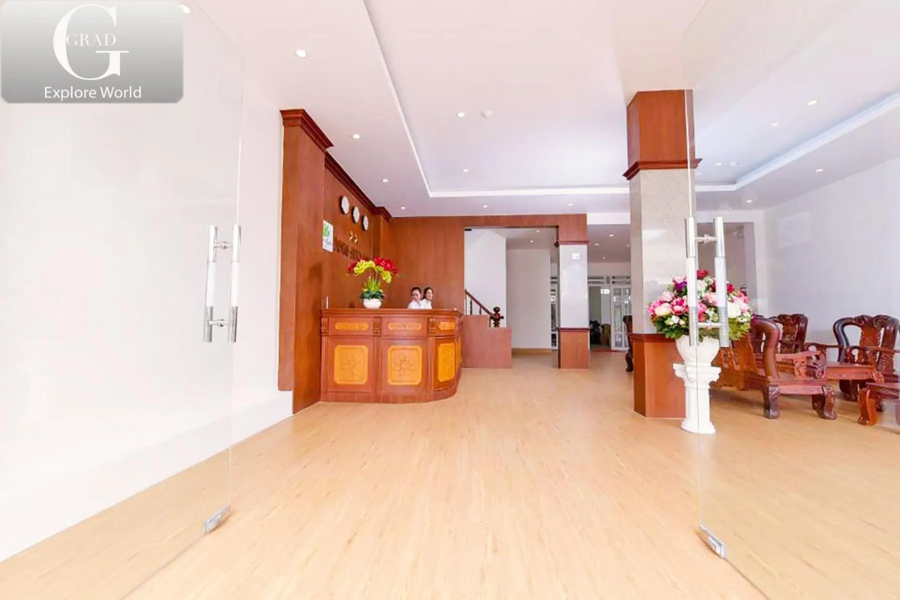 Lobby or reception in Bong Sen Xanh Hotel