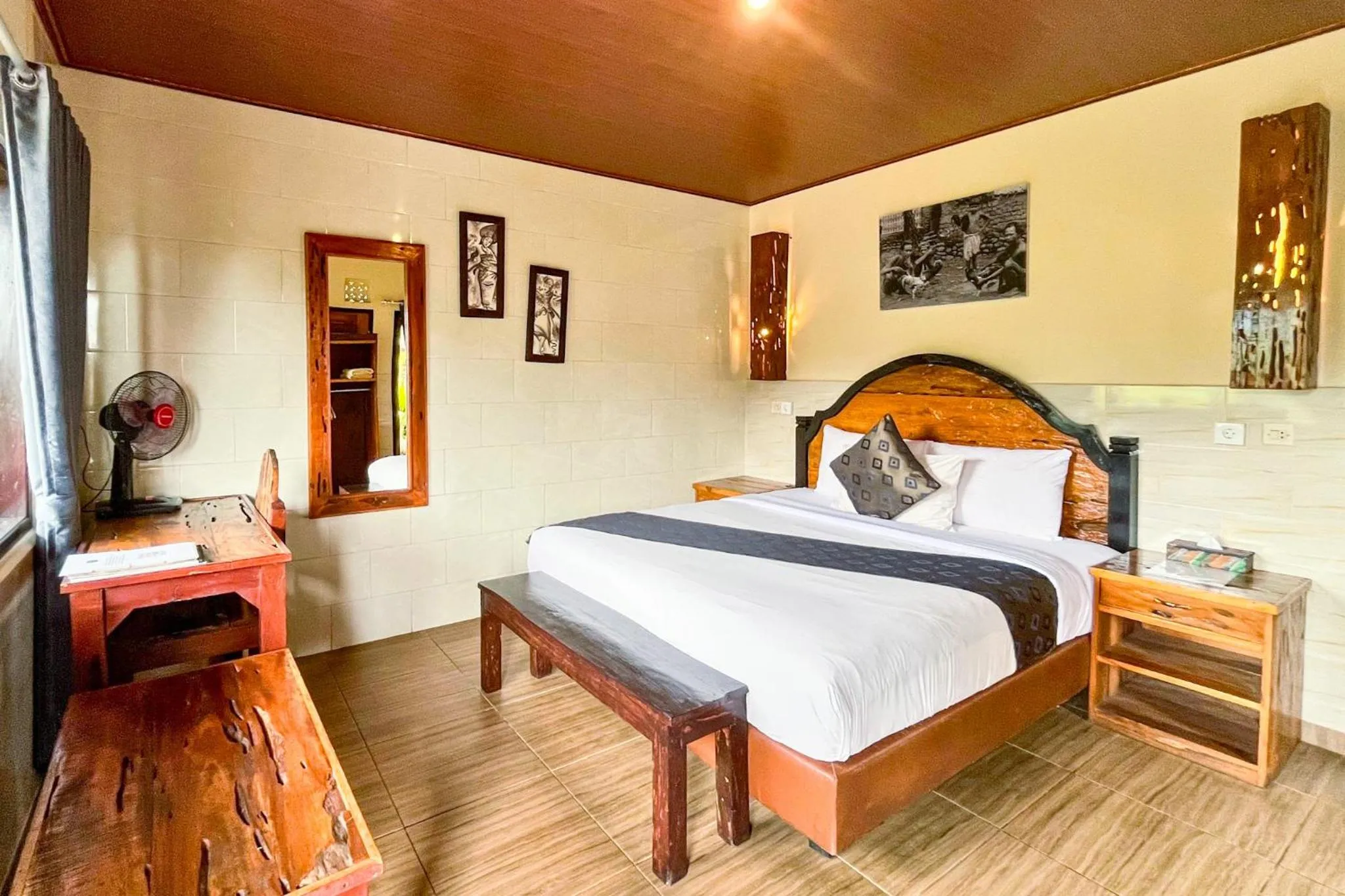 Bed in Pondok Nyoman Bedugul by AGATA