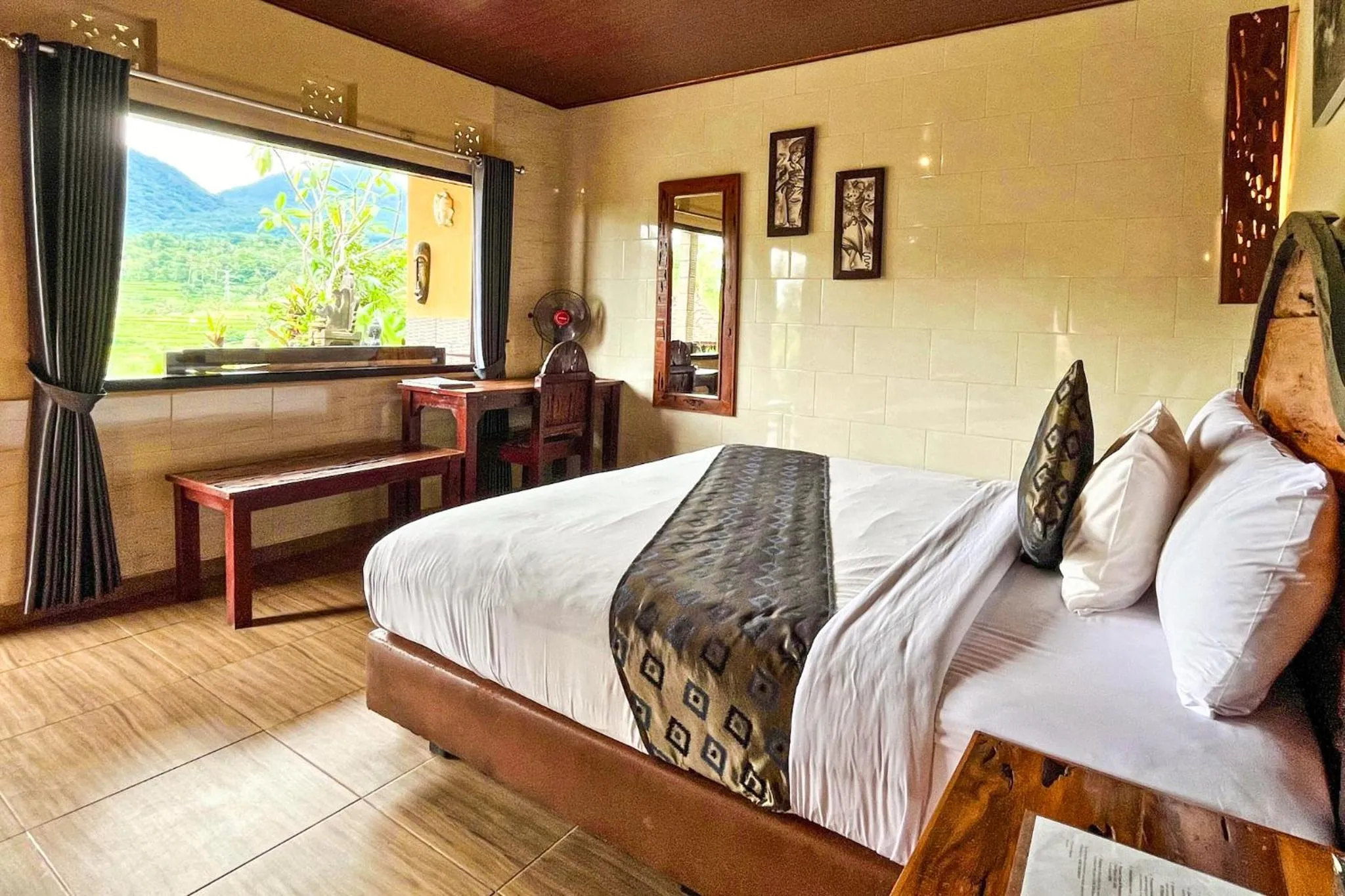 Bed in Pondok Nyoman Bedugul by AGATA